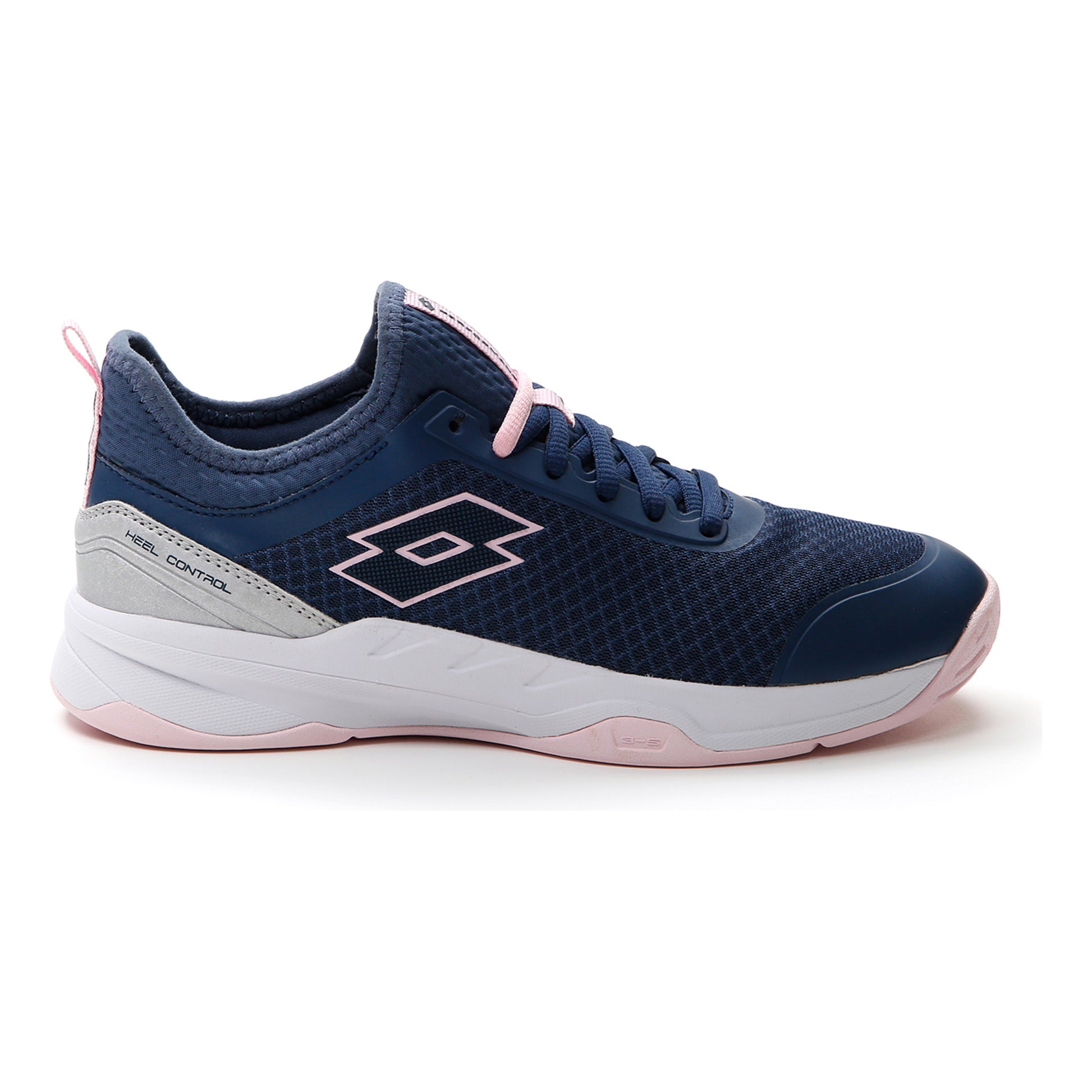 Lotto Mirage 500 II Allcourt Schoen Dames-Donkerblauw,Roze