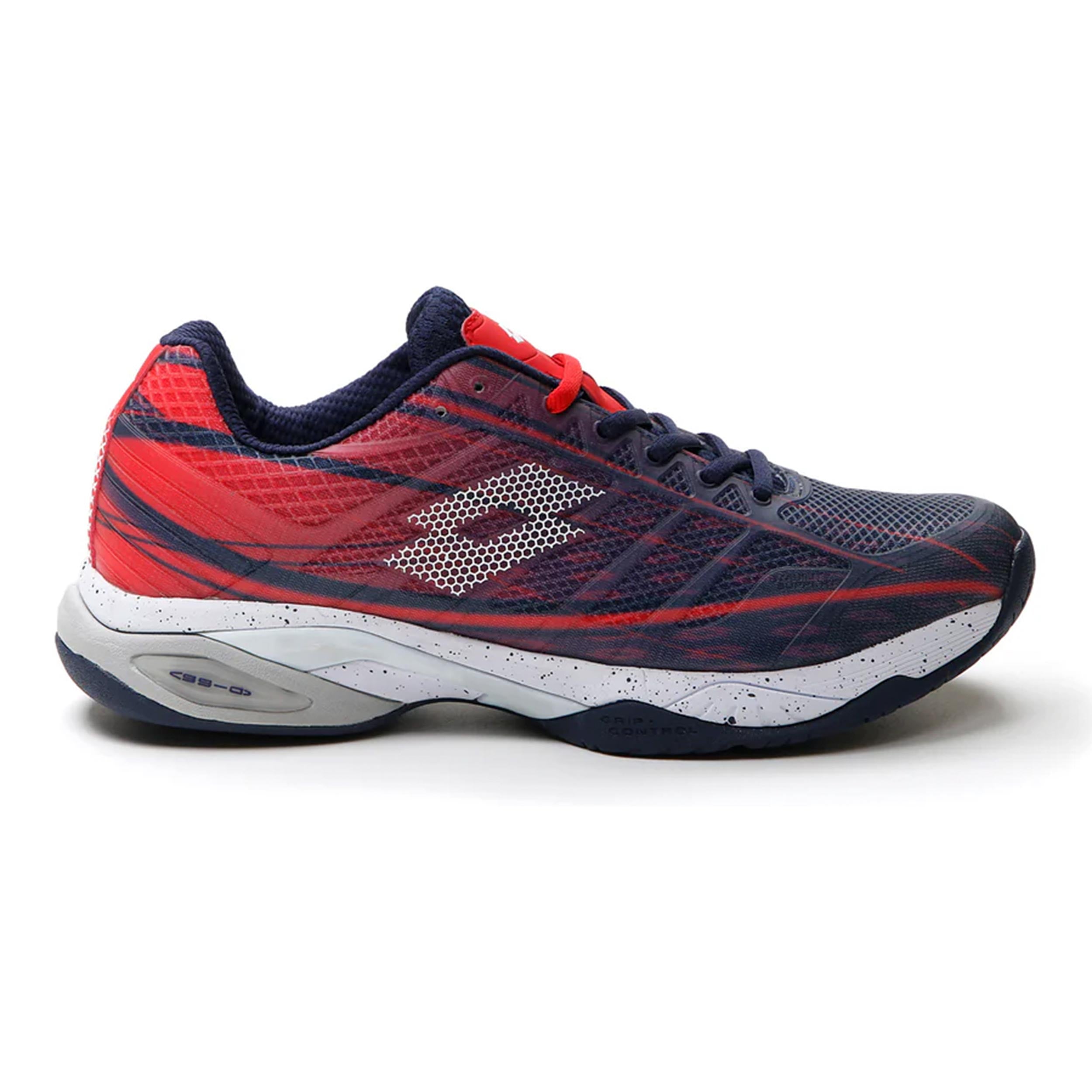 Lotto MIRAGE 300 SPD Allcourt schoen Heren-donkerblauw, rood