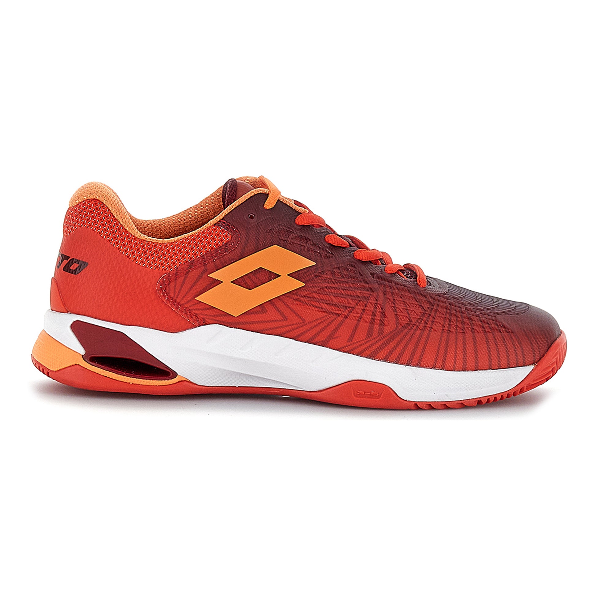 Lotto Mirage 100 II Gravelschoen Heren - oranje, rood