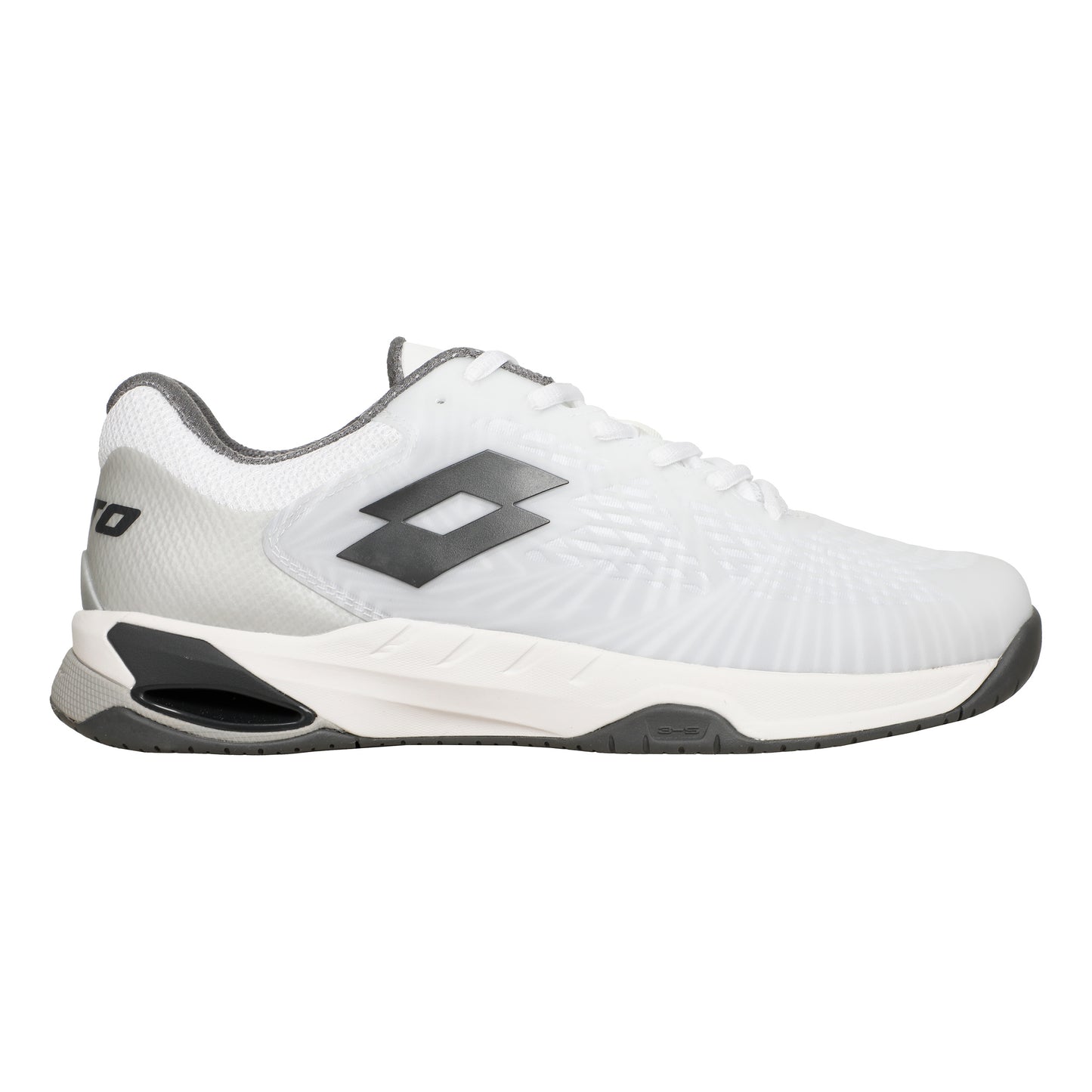 Lotto Mirage 100 II SPD Chaussures Toutes Surfaces Hommes-Blanc,Gris