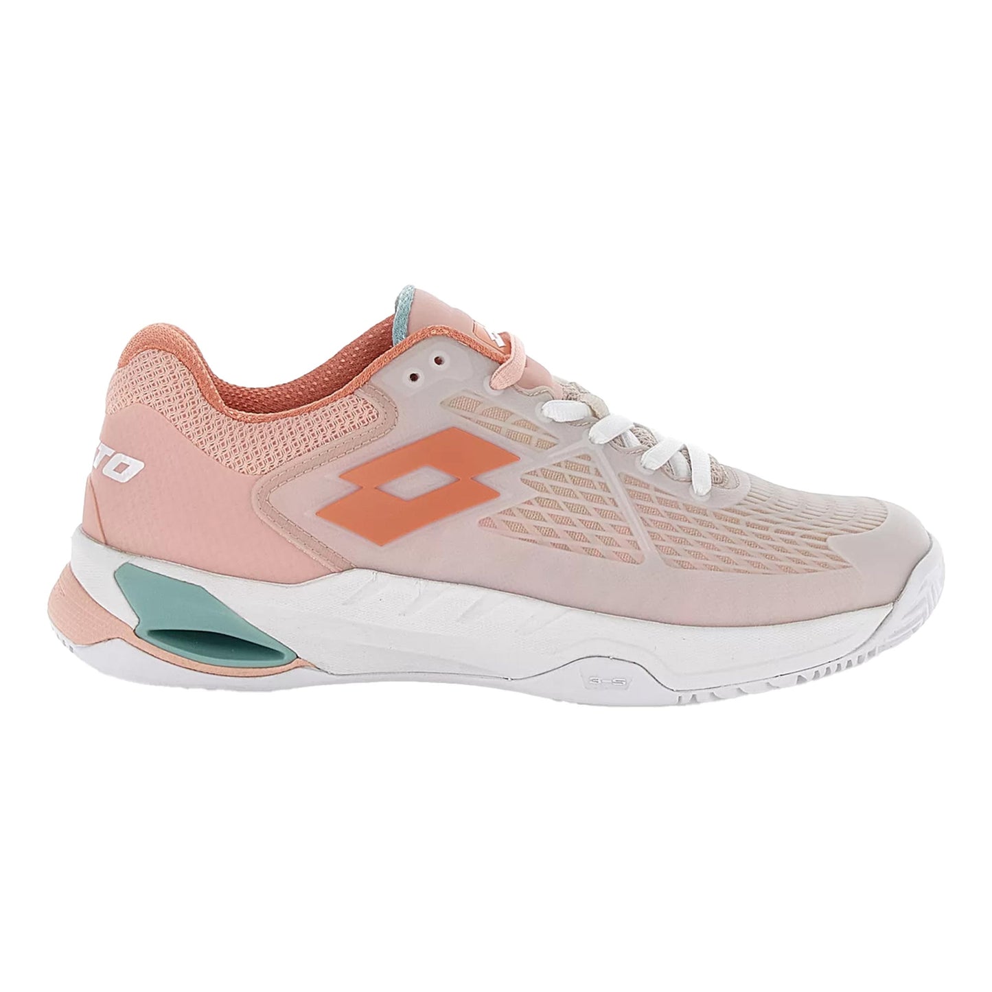 Lotto Mirage 100 II Gravelschoen Dames-wit, koraal