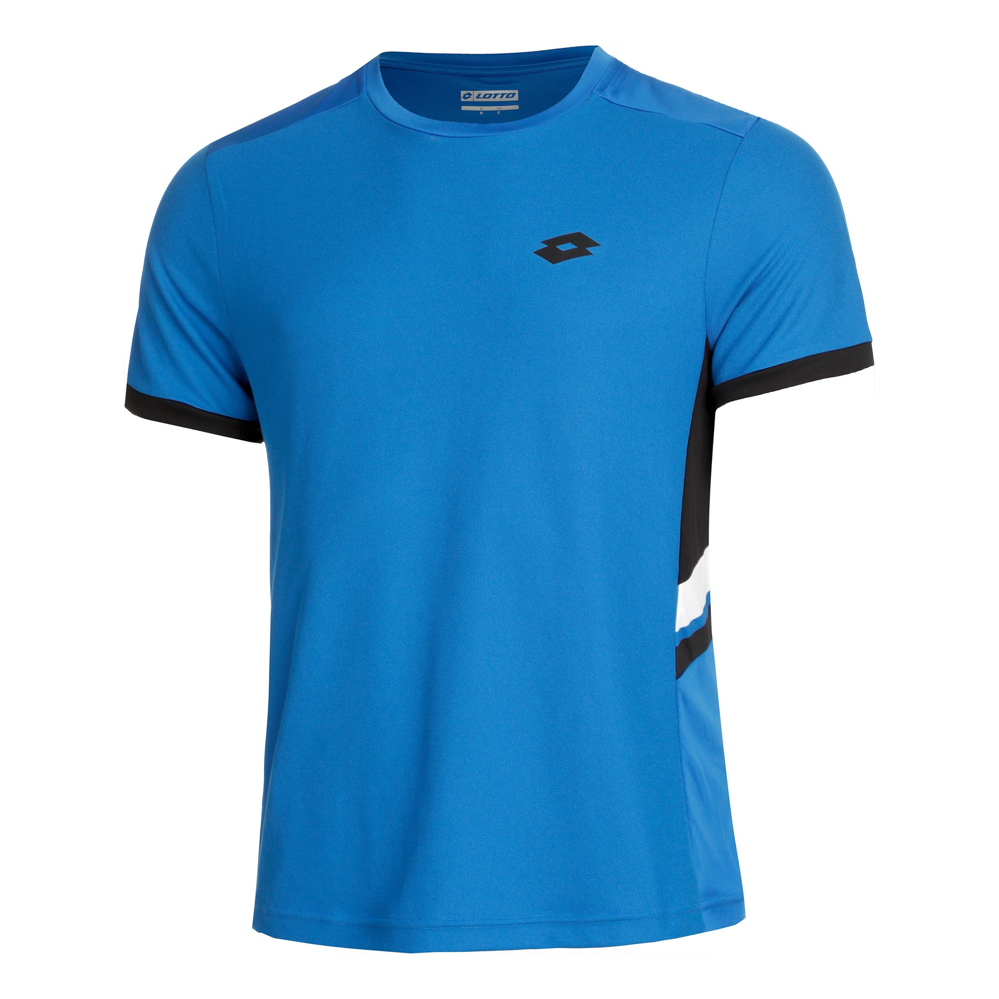 Lotto Squadra III T-shirt Heren-Blauw,Zwart