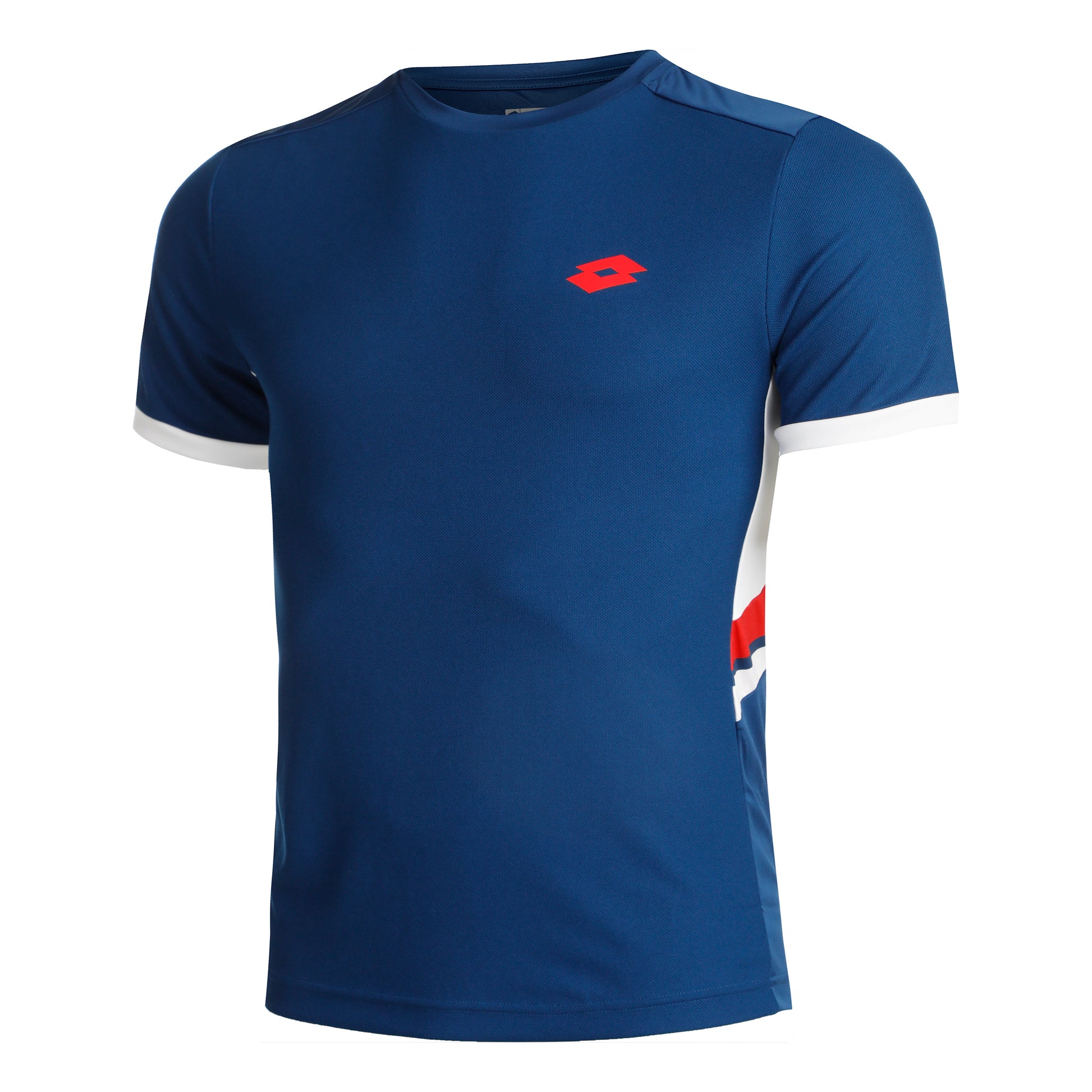 Lotto Squadra III T-shirt Heren-Blauw,Rood