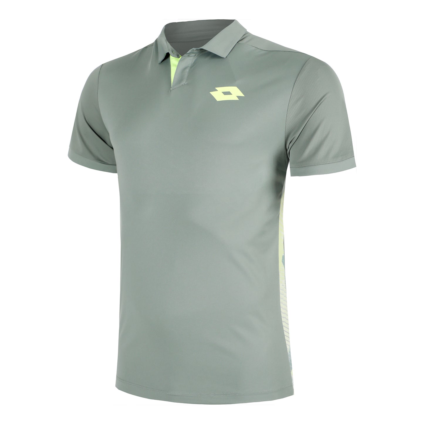 Lotto Tech IV D1 Polo Hommes-Gris