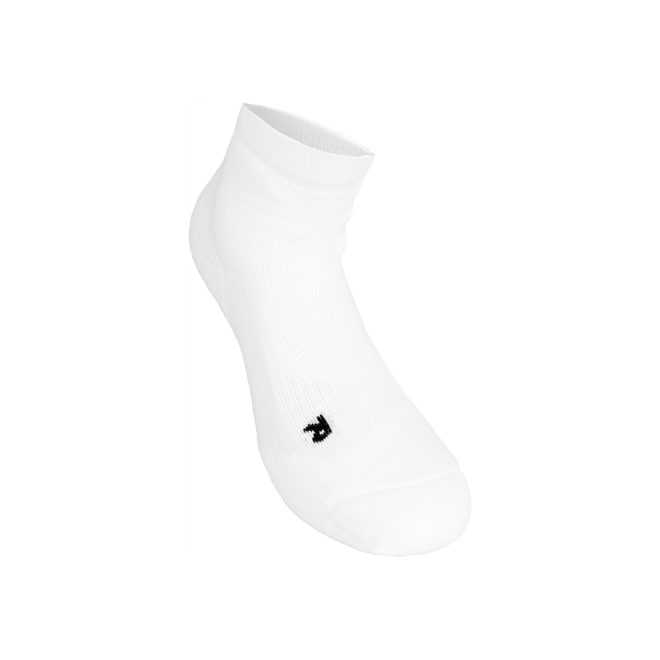 Falke TE2 Short Chaussettes De Tennis Hommes-Blanc,Noir