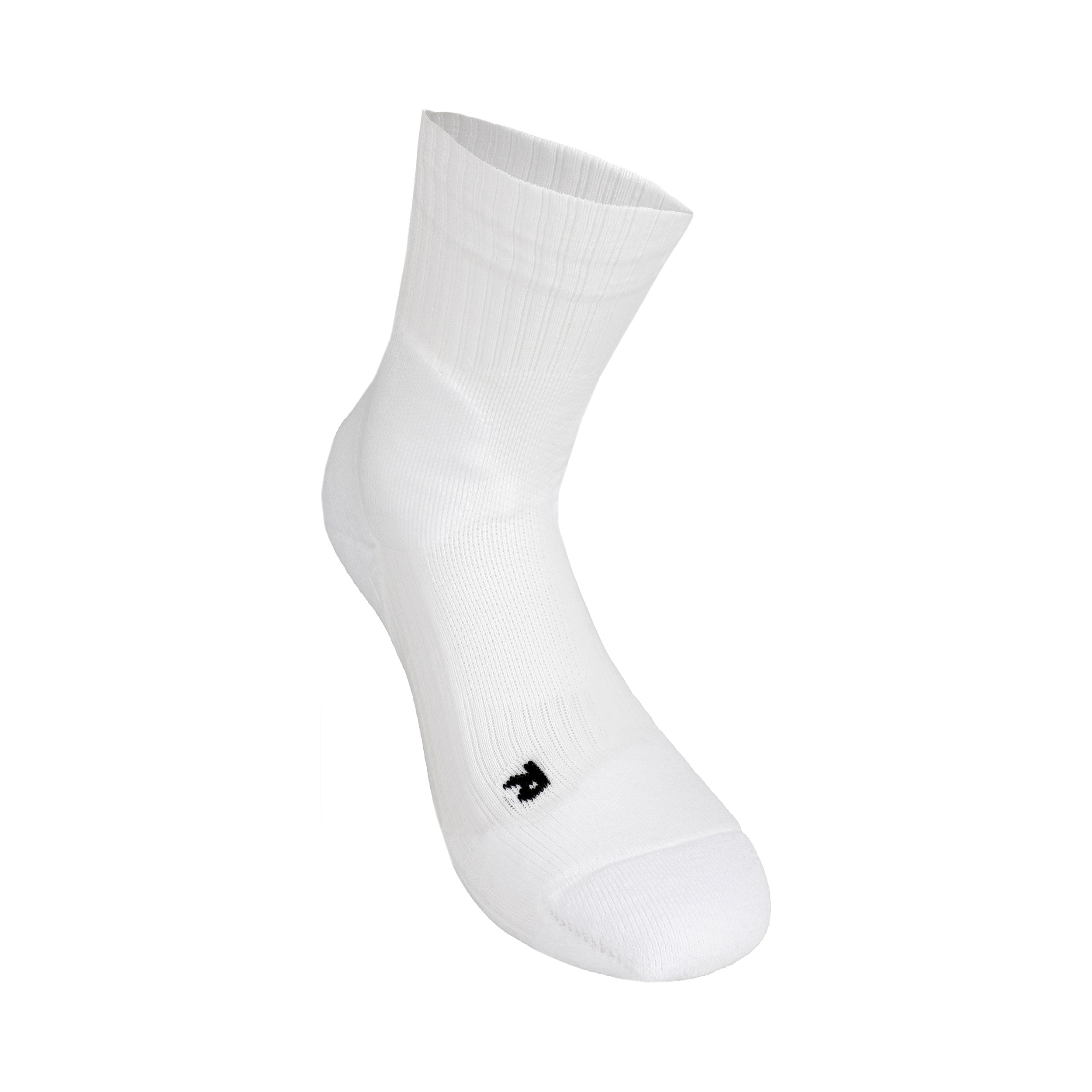 Falke TE2 Chaussettes De Tennis Hommes-Blanc,Noir