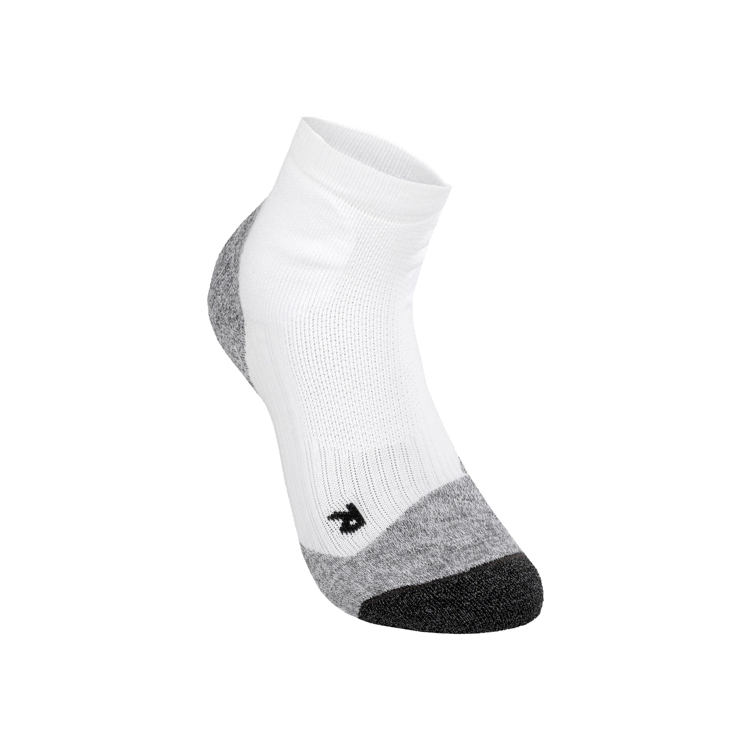 Falke TE 2 Short Chaussettes De Tennis Hommes-Blanc,Gris