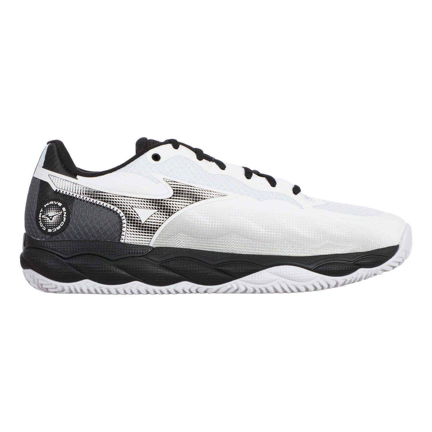 Mizuno Wave Enforce Court Chaussure Terre Battue Hommes-Blanc,Noir