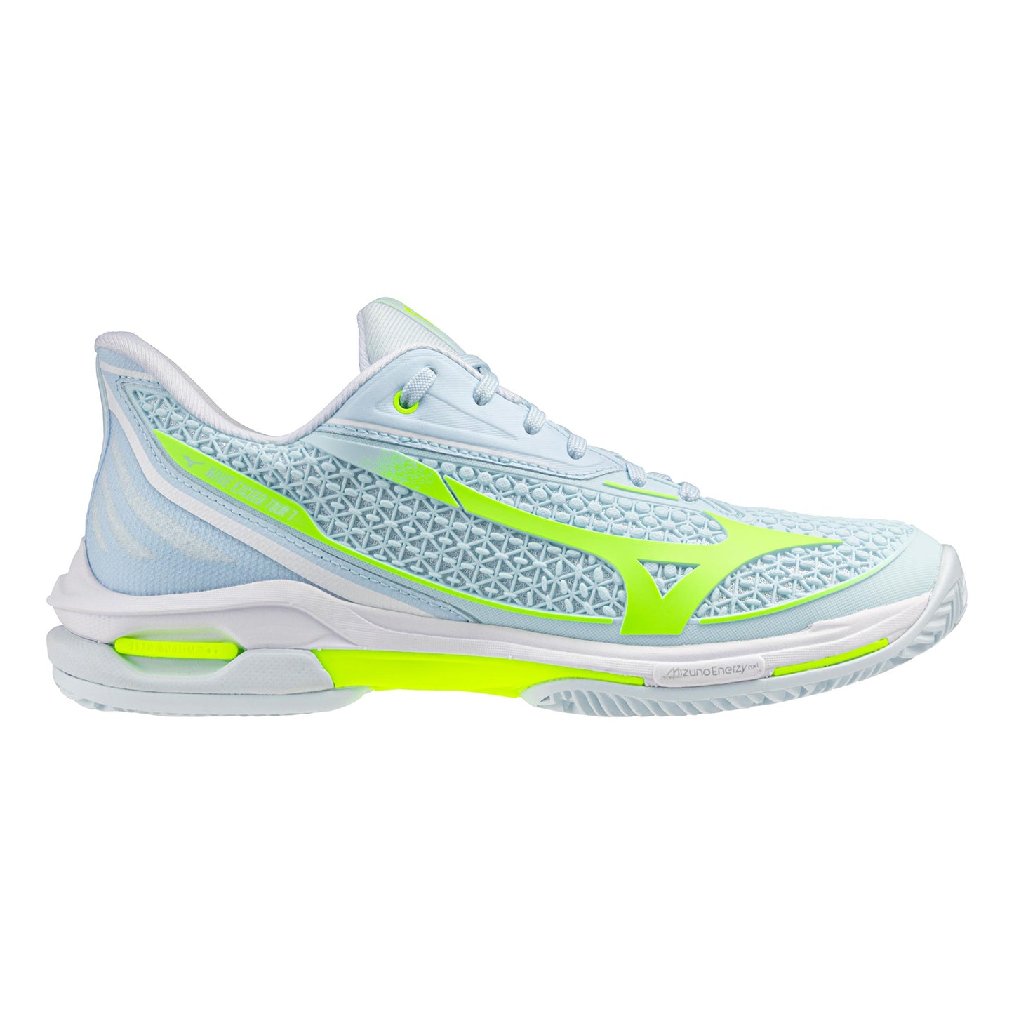 Mizuno Wave Exceed Tour 7 Chaussure terre battue Femmes - blanc, bleu clair