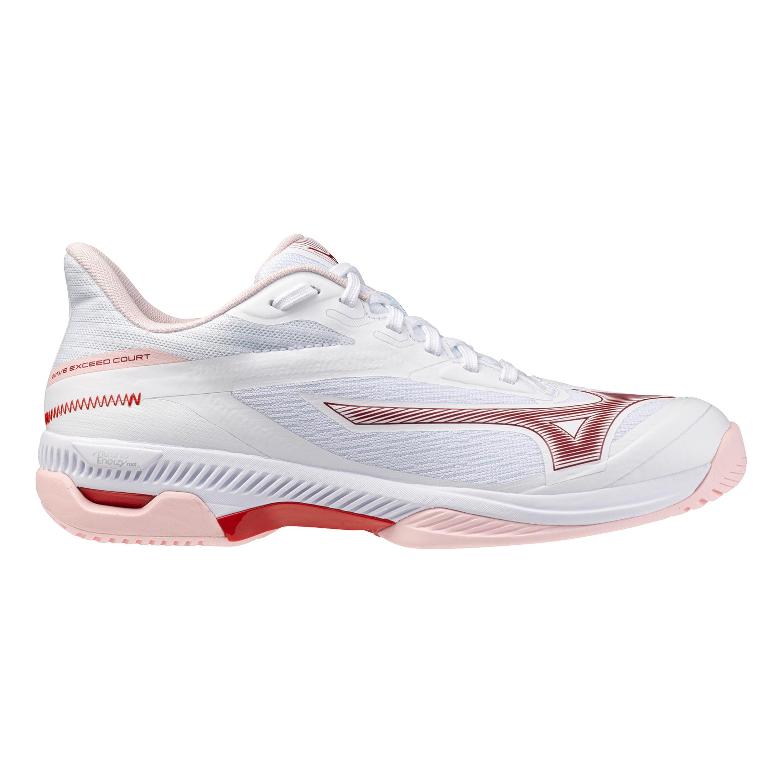 Mizuno Wave Exceed Court Allcourt schoen Dames - wit, berry