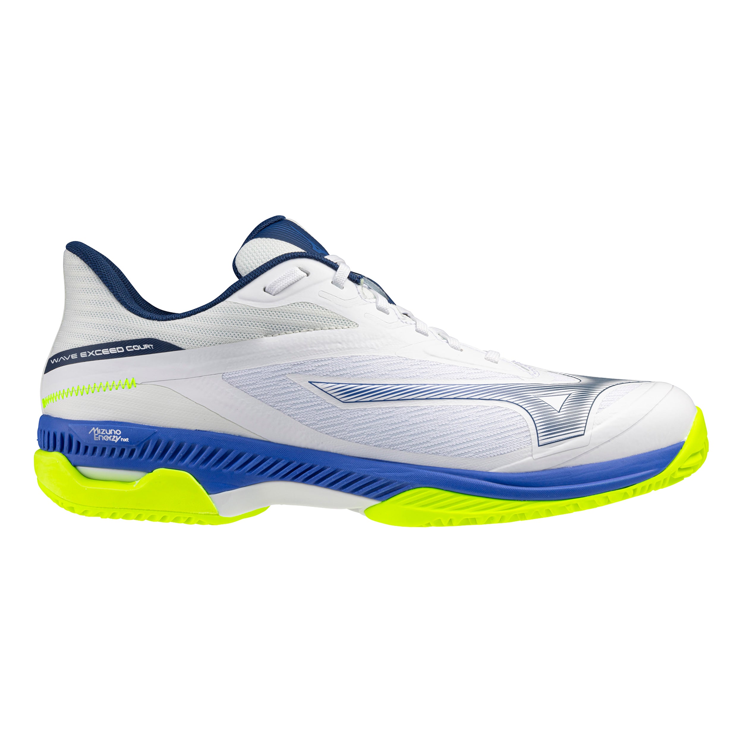 Mizuno Wave Exceed Court Chaussure terre battue Hommes - blanc, bleu