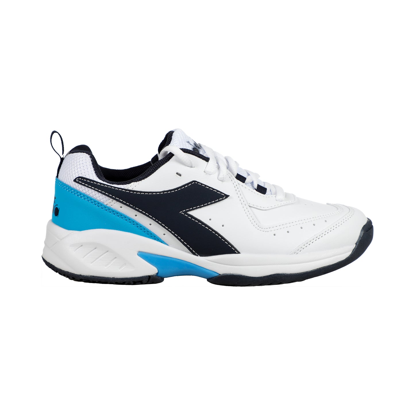 Diadora S. Challenge 5 Chaussures Toutes Surfaces Enfants-Blanc,Bleu