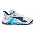B.Icon 3 Chaussure terre battue Hommes-blanc,bleu foncé