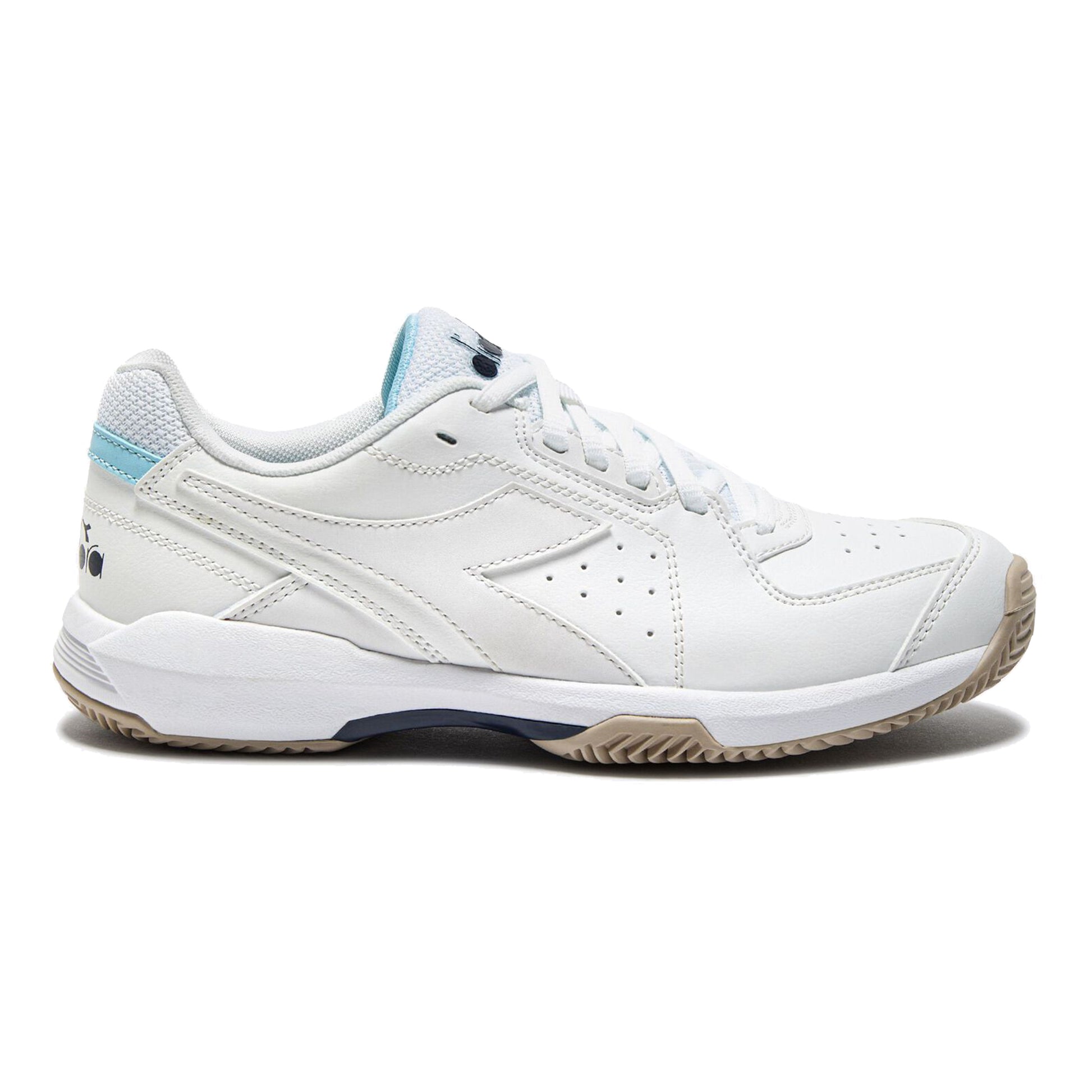 Diadora S. Challenge 6 Sl Gravelschoen Dames-Wit,Lichtblauw
