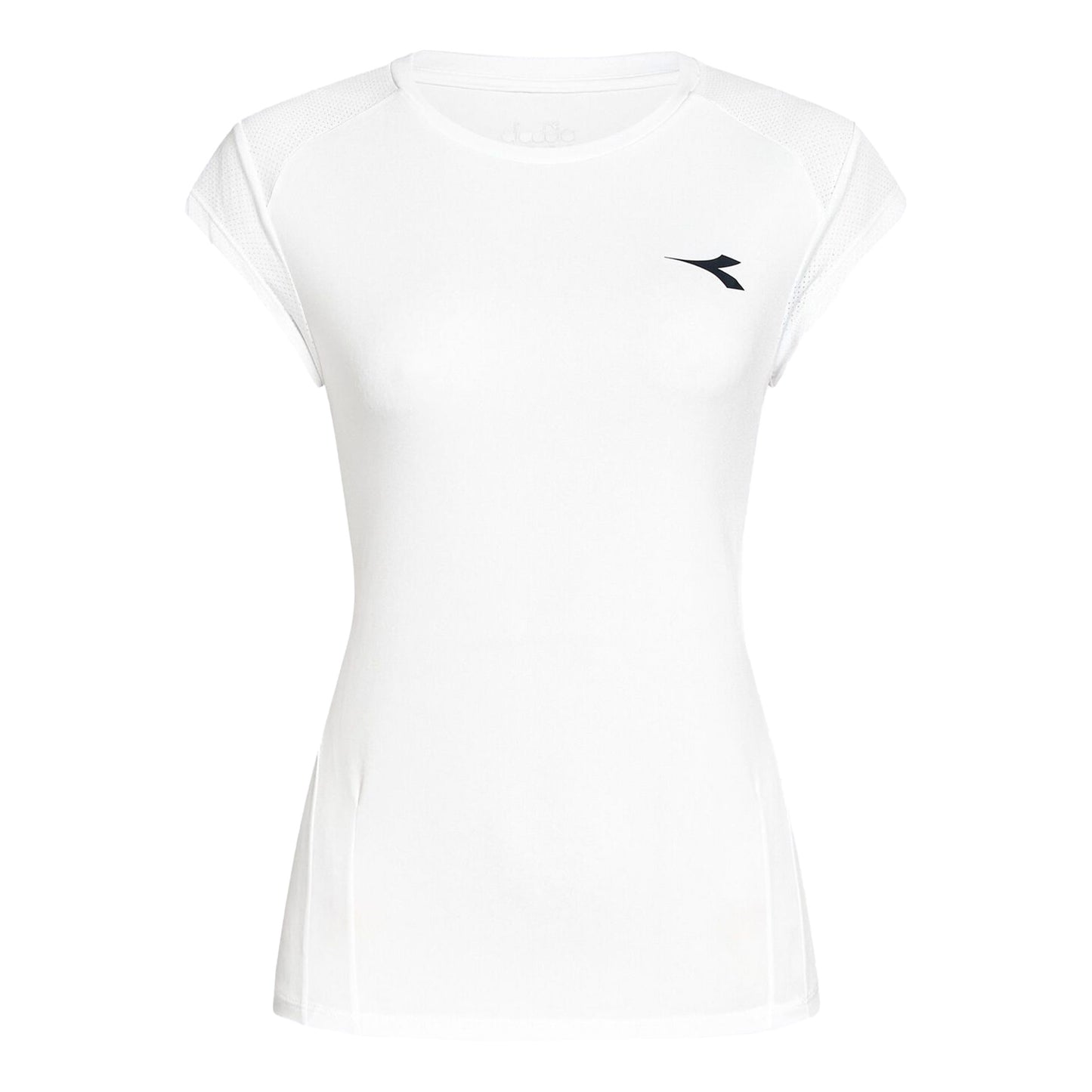 Diadora L. T-shirt Dames-Wit