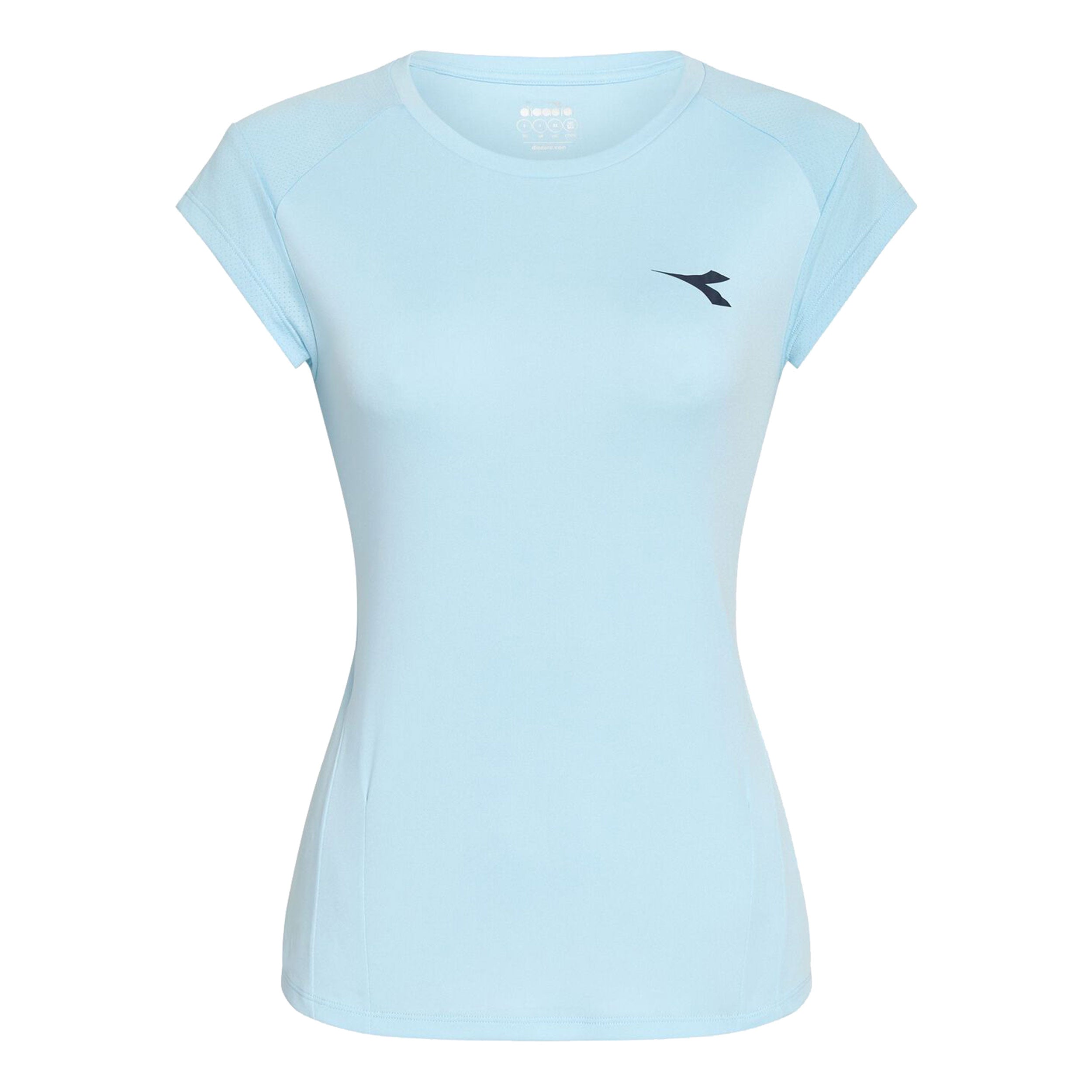 Diadora L. T-shirt Femmes-Bleu Clair