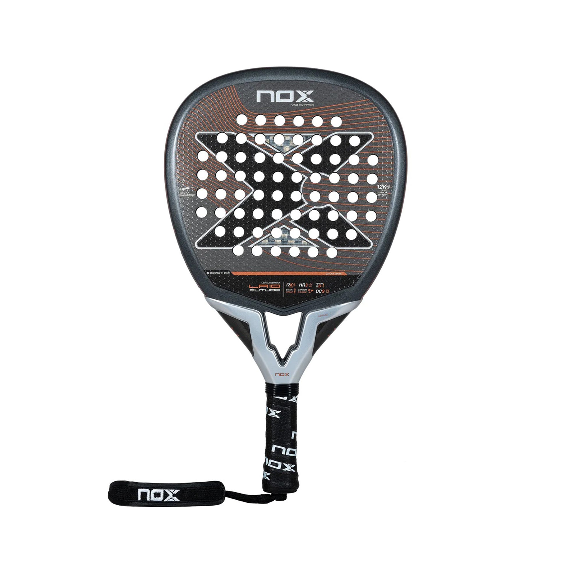 NOX LA10 by Leo Augsburger Padel racket Gebruikte rackets