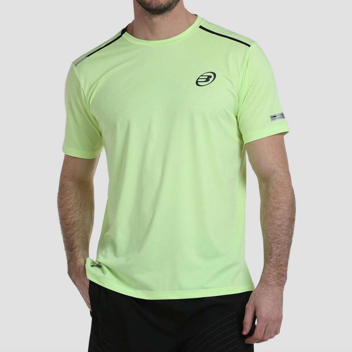 Bullpadel Acilo T-shirt Heren - lichtgroen, neongroen