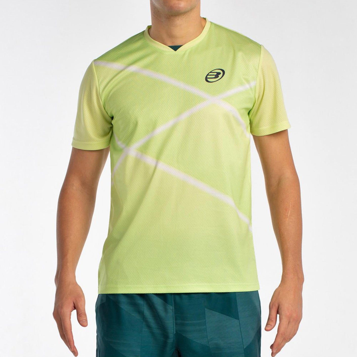 Bullpadel Ladra T-shirt Hommes-Jaune Citron