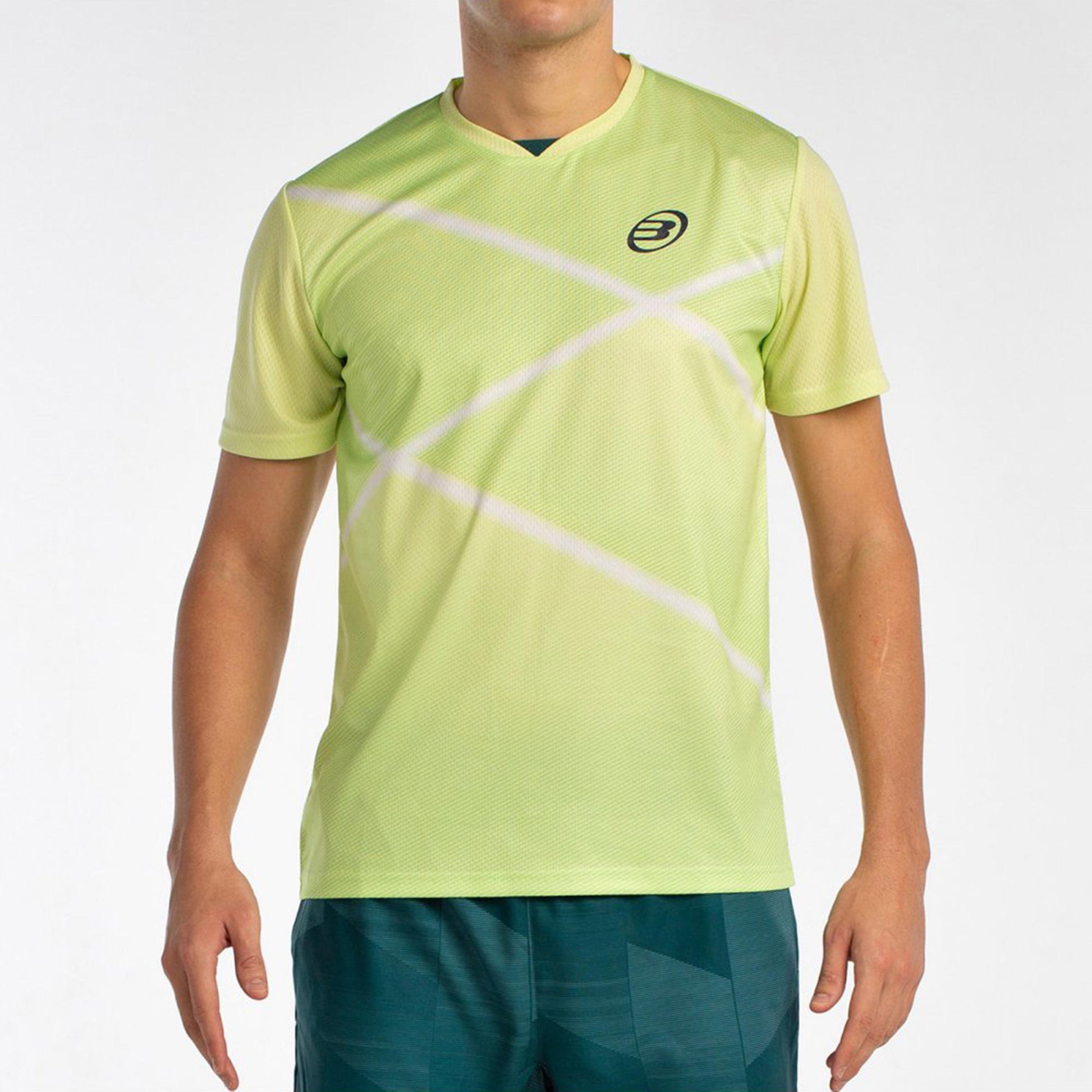 Bullpadel Ladra T-shirt Hommes-Jaune Citron