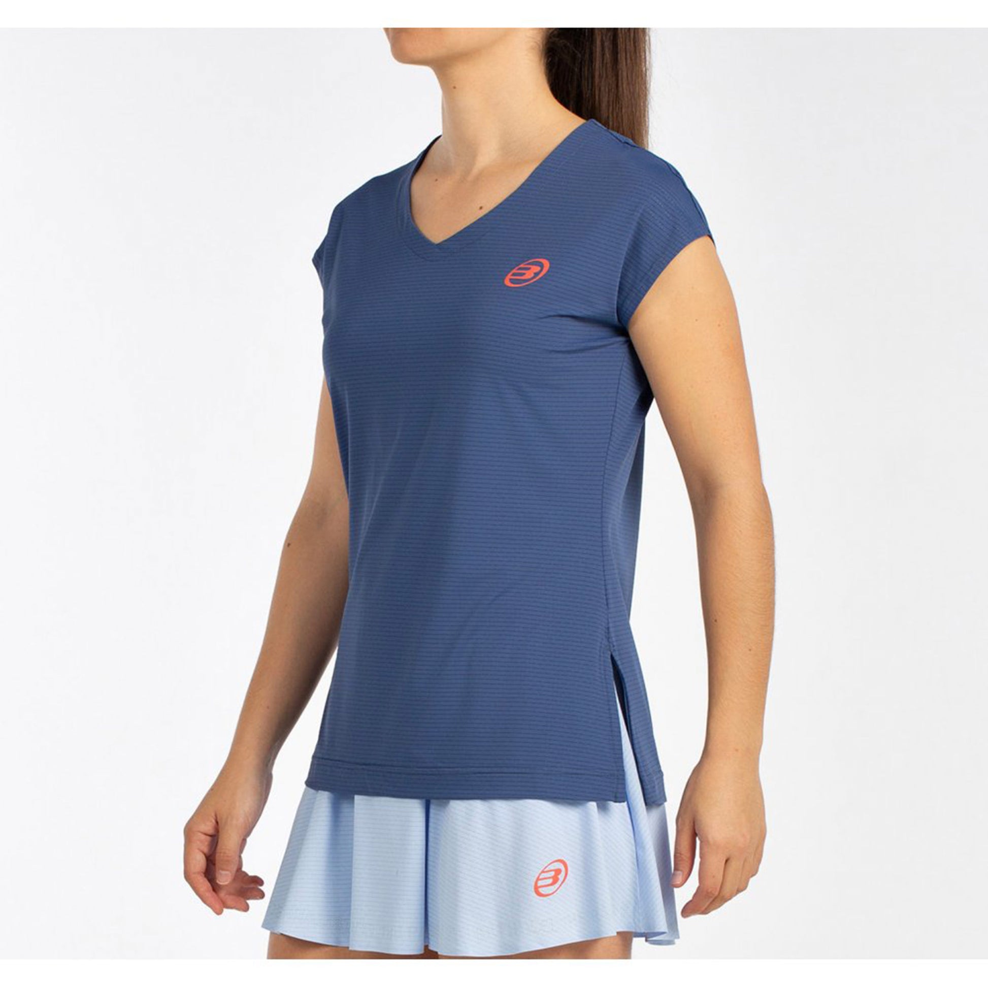 Bullpadel Covelo T-shirt Dames-Blauw