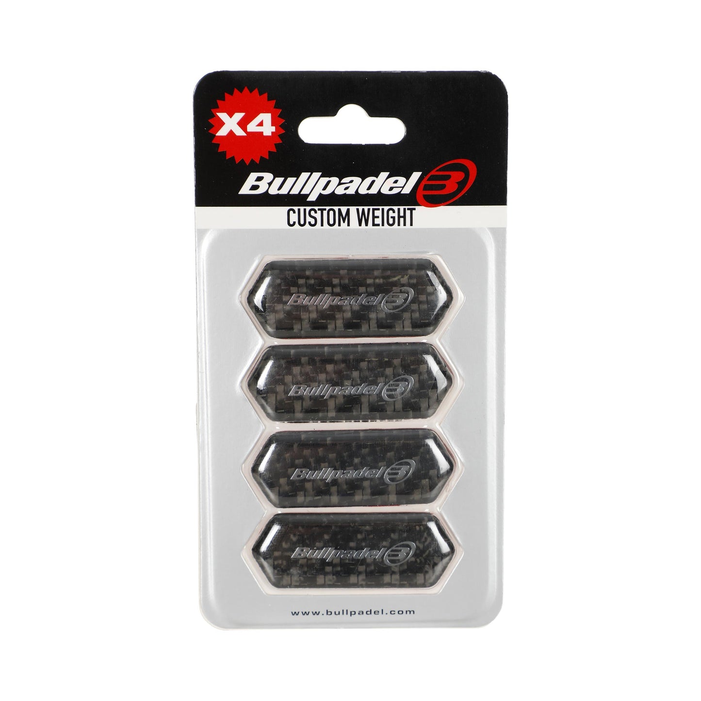 Bullpadel Protector Custom (4x3 gr.) Plomb - noir