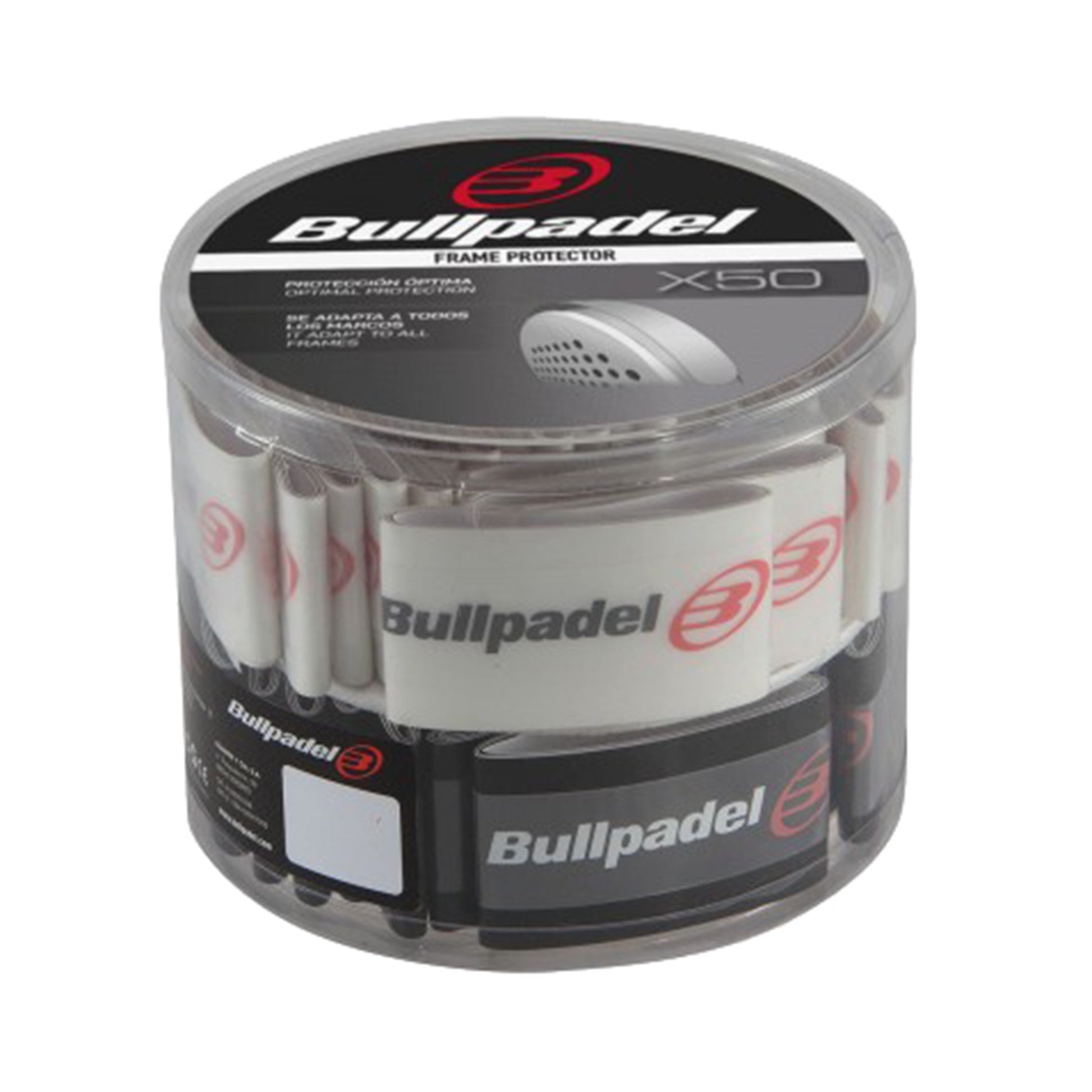 Bullpadel Protection Cadre Box De 50-Noir