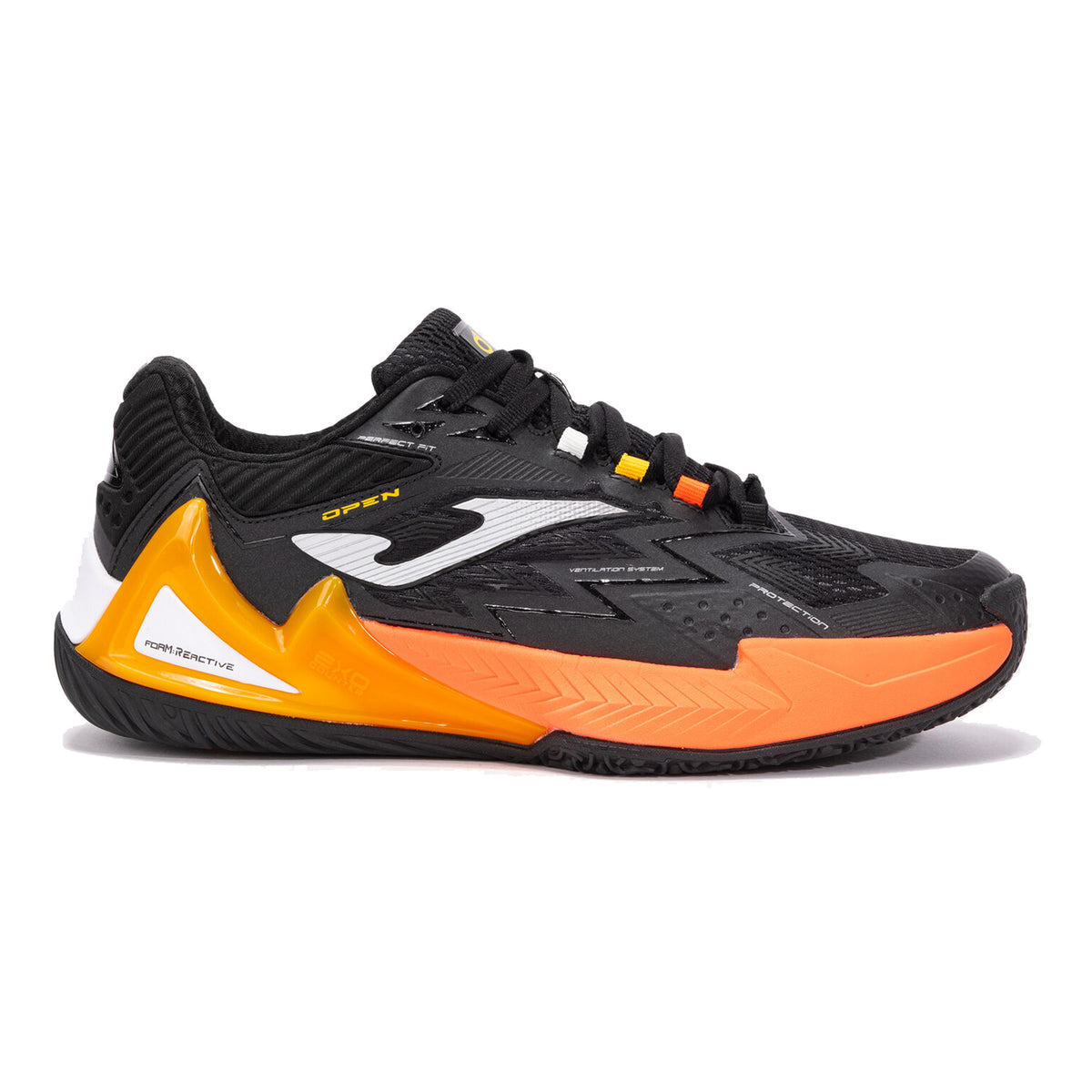 Joma Open Chaussures padel Hommes - noir, orange