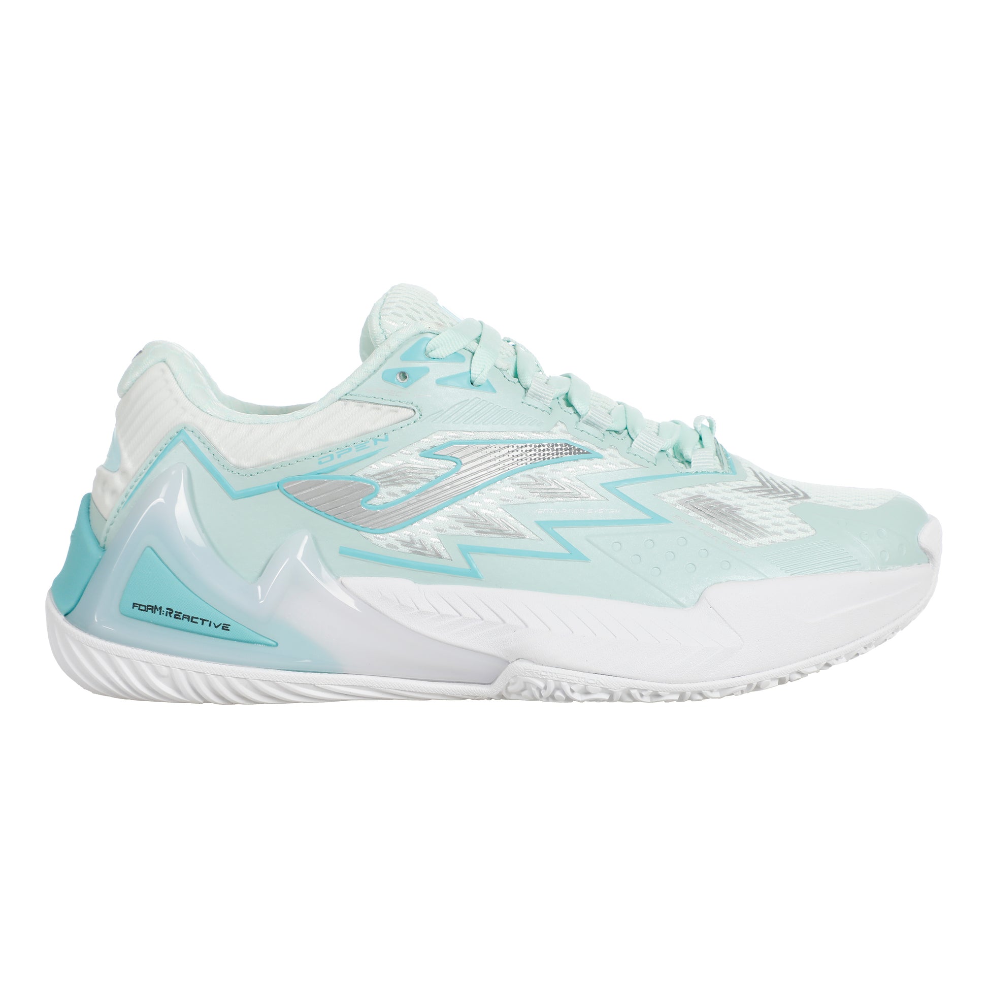 Joma Open Padel Schoen Dames-Groen,Wit