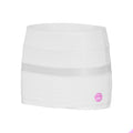 Ines Tech Rok Dames-Wit,Pink