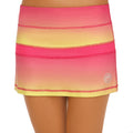 Ines Tech Rok Dames-Pink,Citroengeel