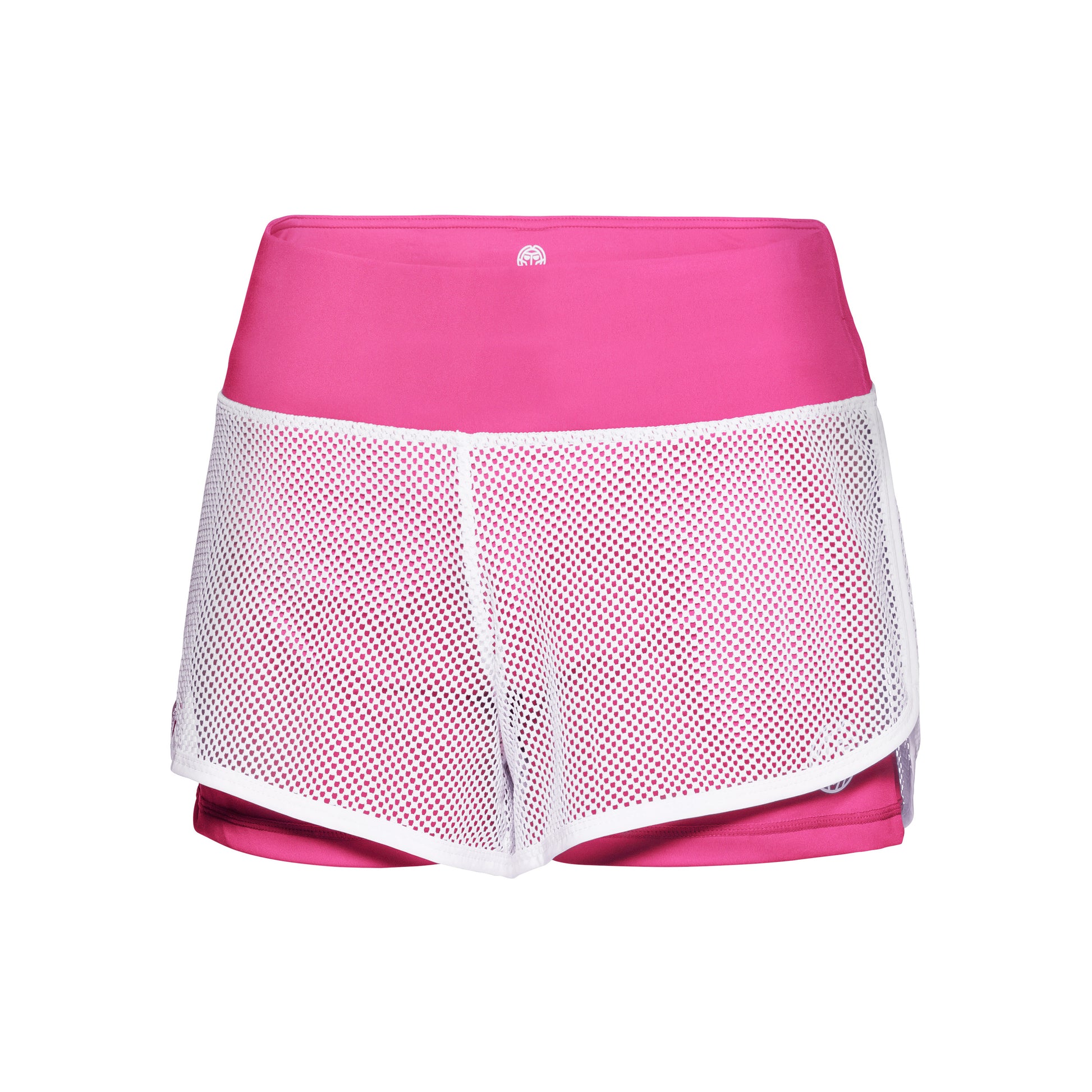 BIDI BADU Efia Tech (2in1) Shorts Femmes-Pink,Blanc