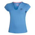 Colortwist V-Neck T-shirt Femmes-Bleu