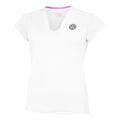 Crew V-Neck T-shirt Femmes-Blanc