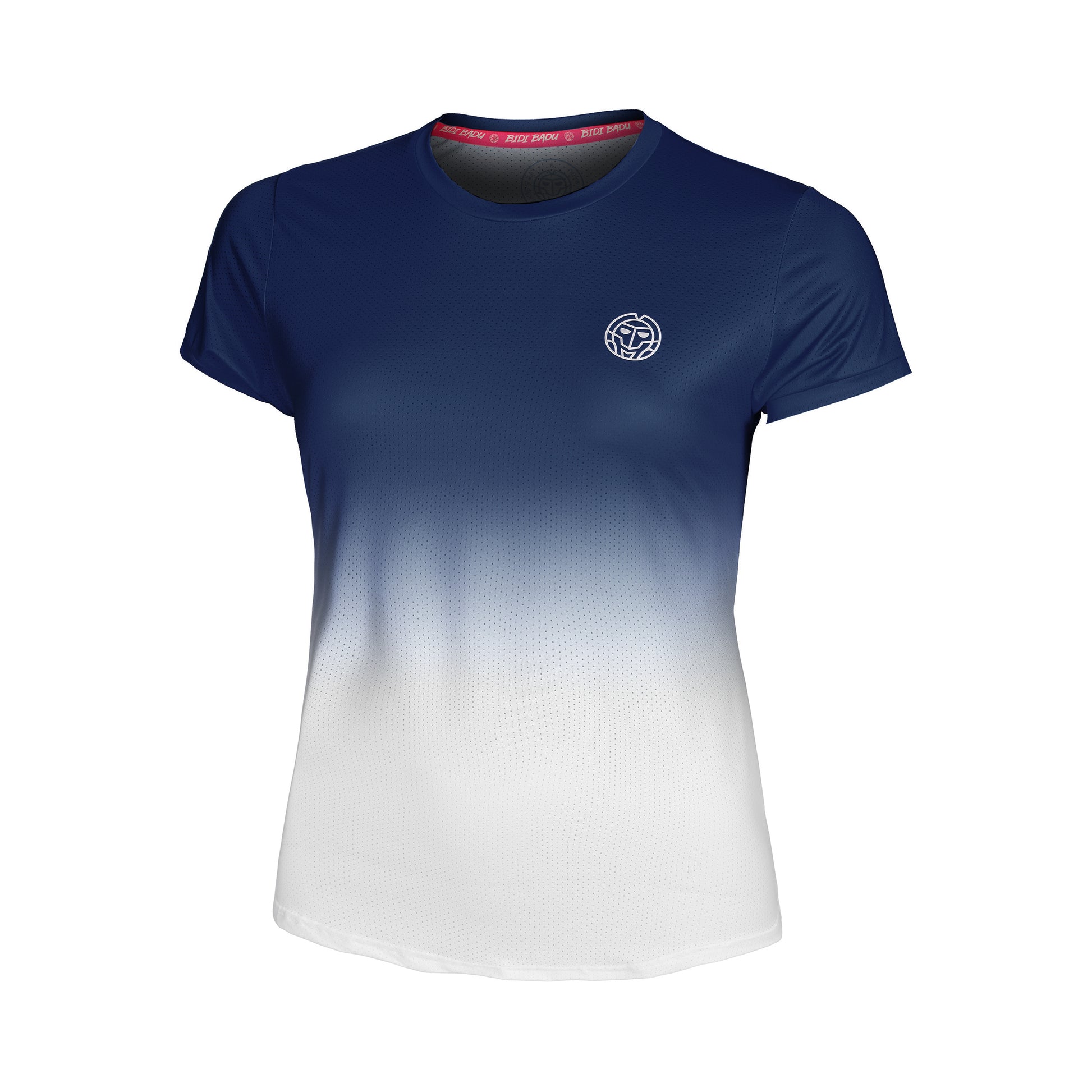 BIDI BADU Crew Gradiant T-shirt Filles-Bleu Foncé,Blanc