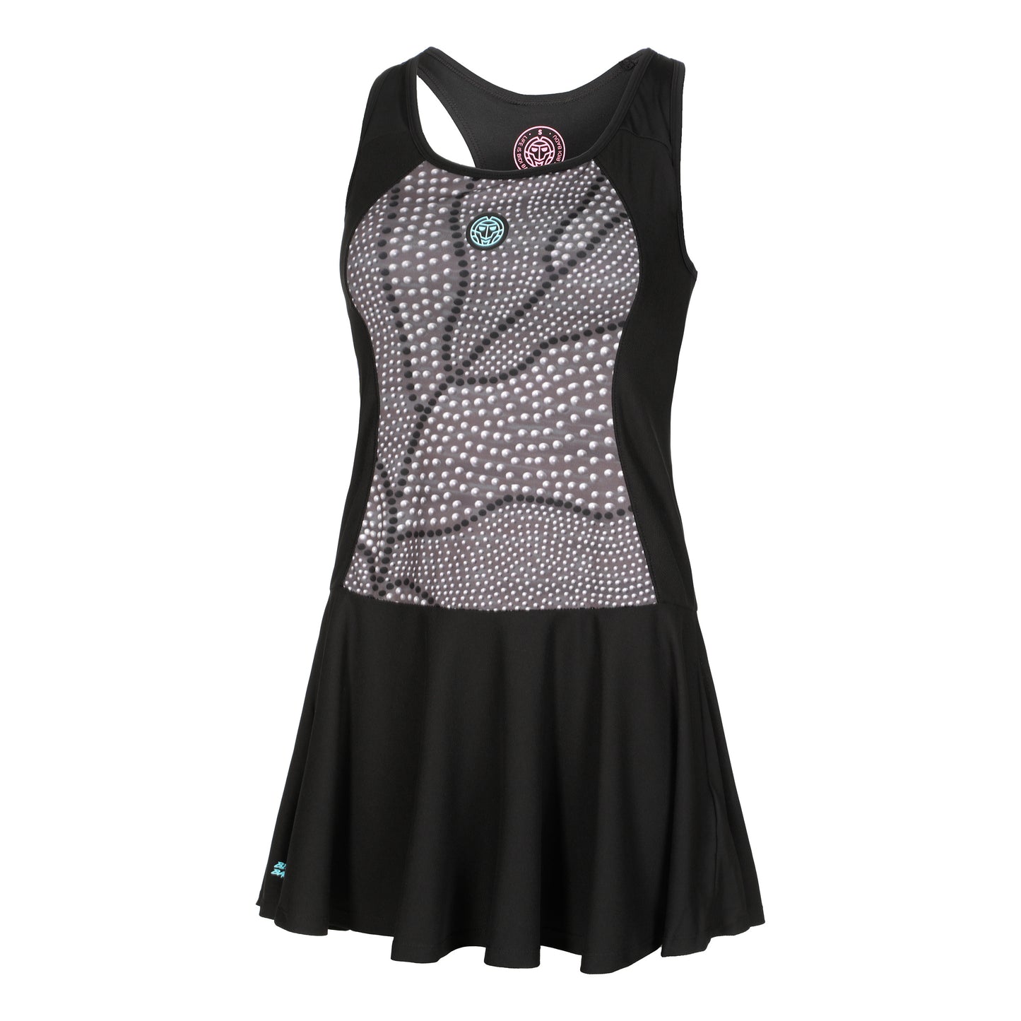BIDI BADU Crew Jurk Dames - zwart, wit