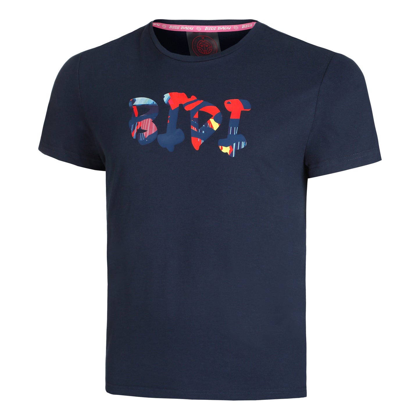 BIDI BADU Wild Arts Chill T-shirt Hommes-Bleu Foncé,Multicouleur