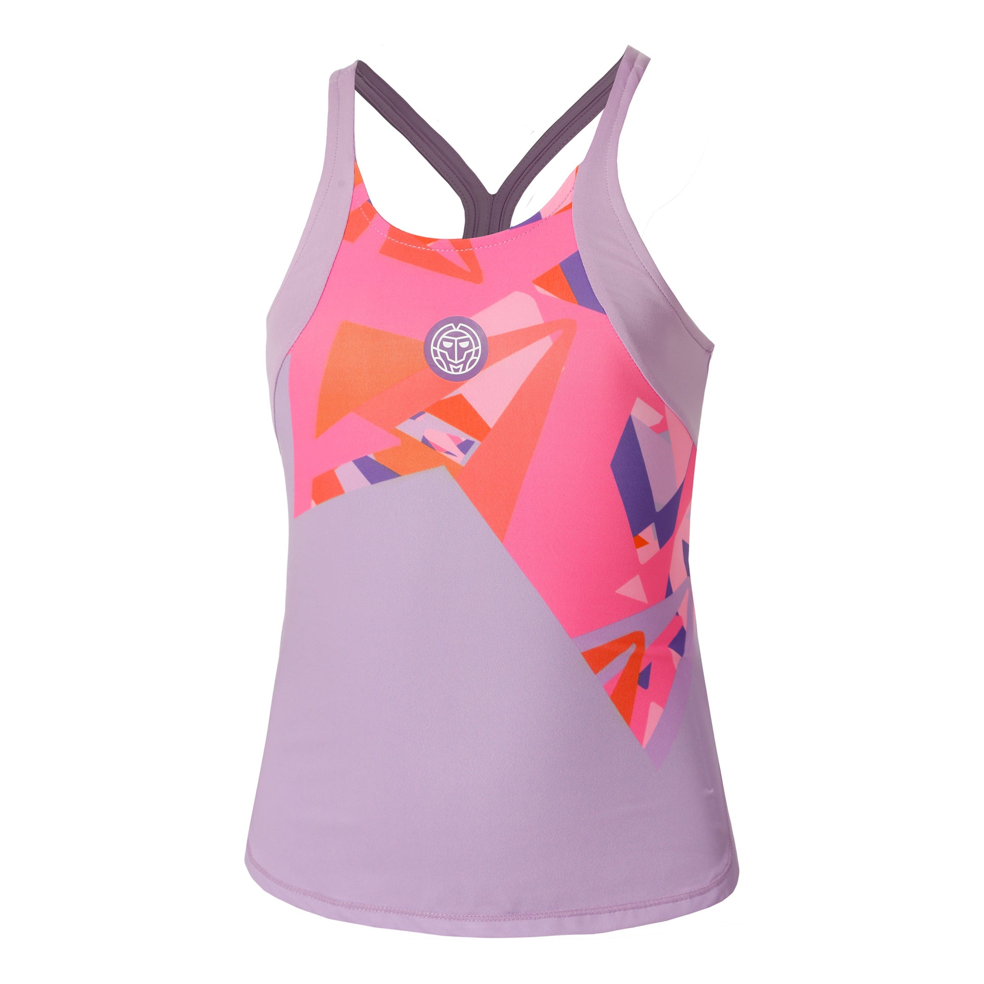 BIDI BADU Spike Débardeur Tank Top Femmes-Violet,Pink