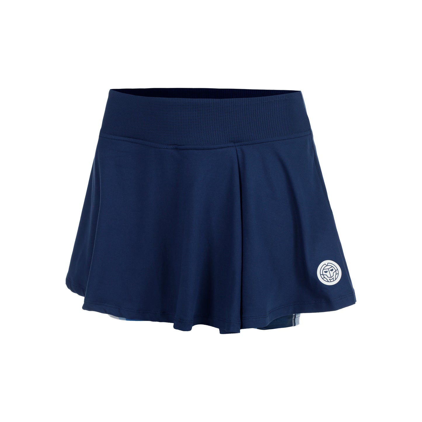BIDI BADU New York 2024 Printed Wavy Rok Dames-Donkerblauw