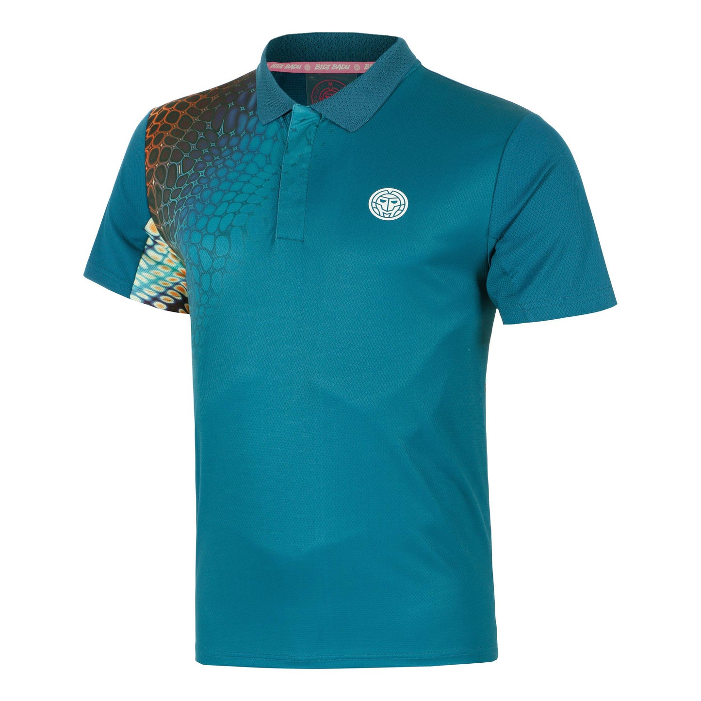 BIDI BADU Komodo Polo Hommes-Bleu Petrol