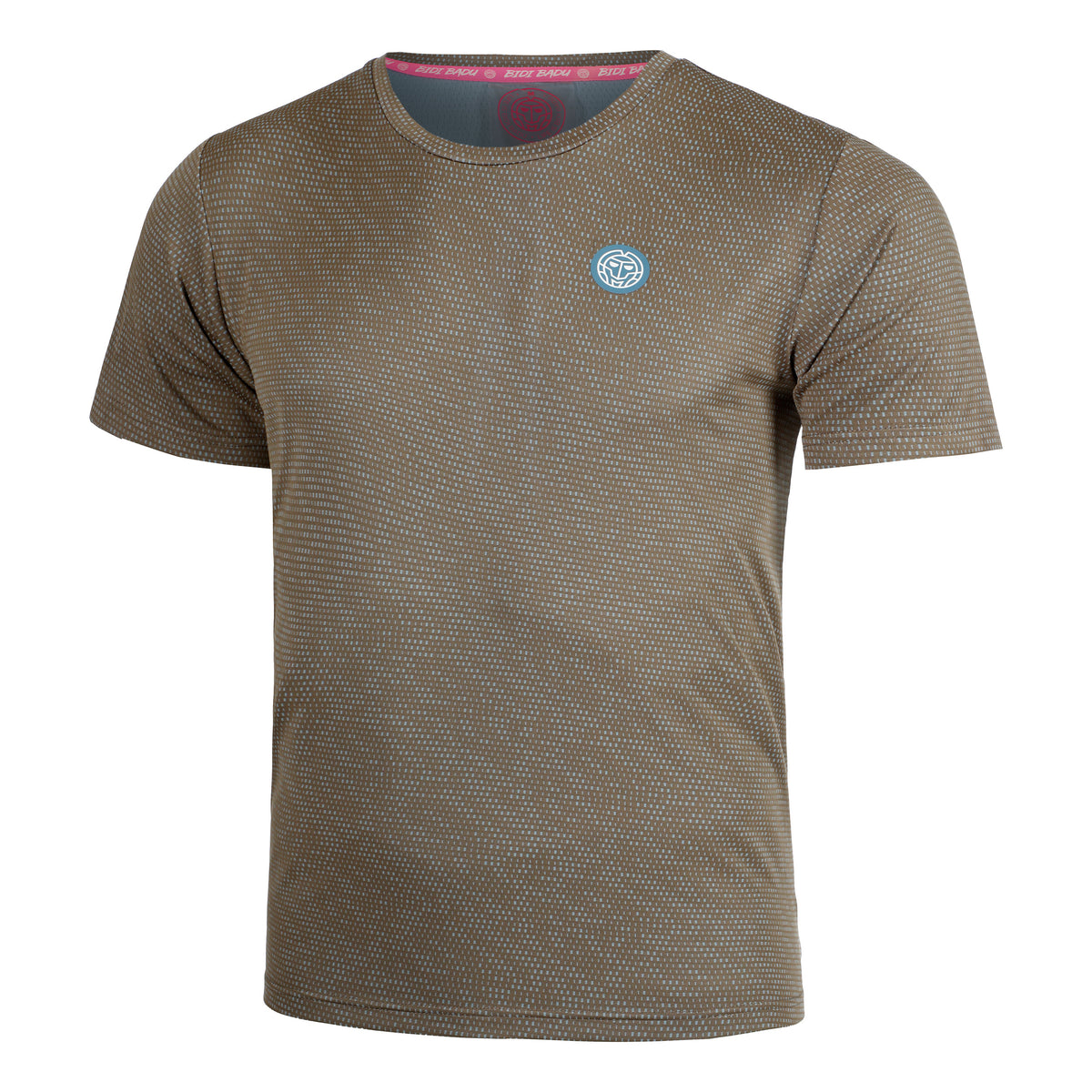 BIDI BADU Spectrum Two Colored T-shirt Heren-Bruin,Blauw