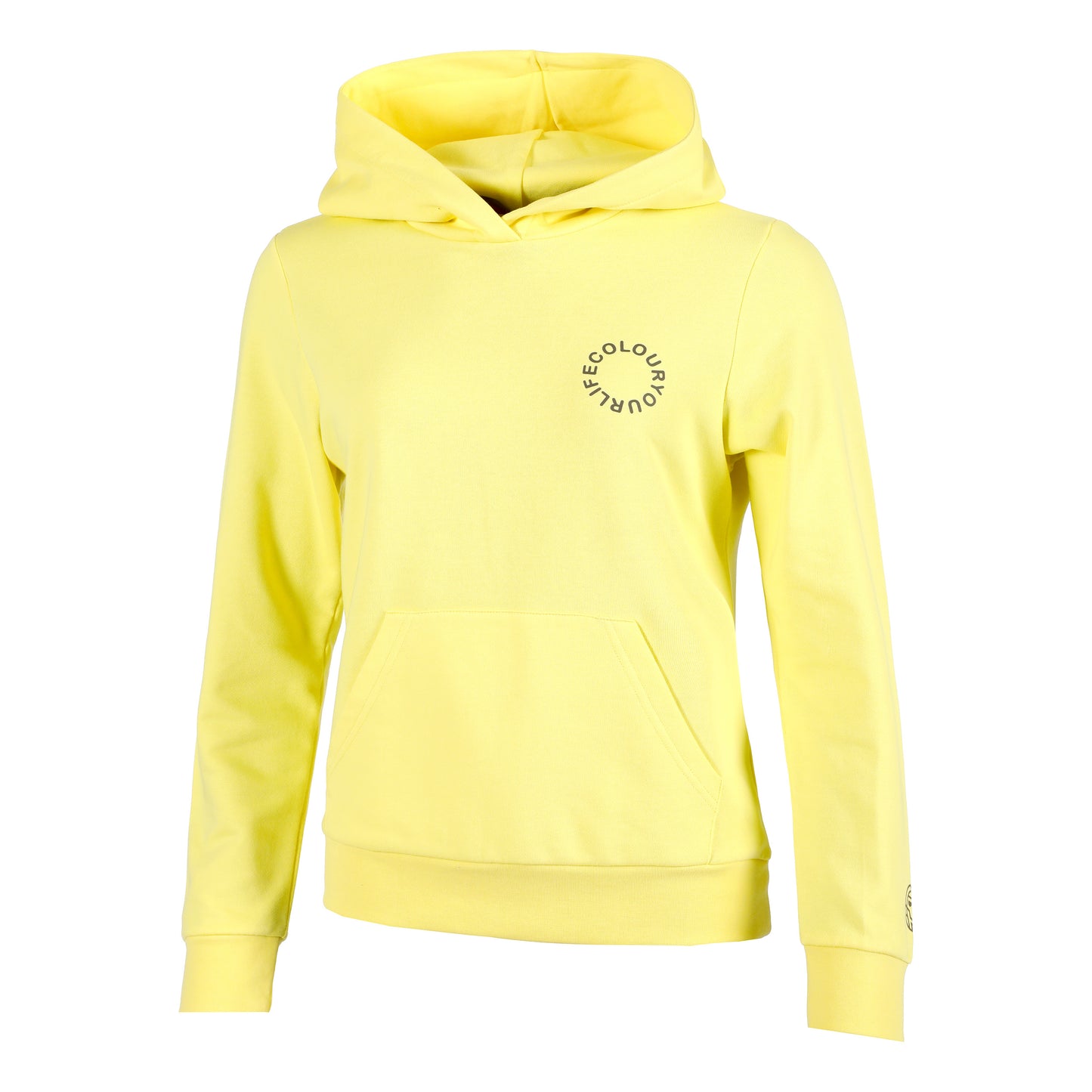 BIDI BADU Spectrum Chill Sweater Met Capuchon Dames-Geel
