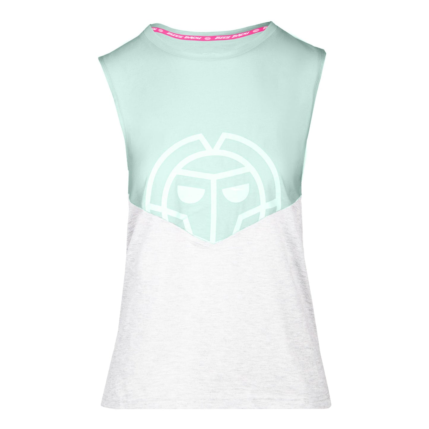 BIDI BADU Elinam Lifestyle Débardeur Tank Top Femmes-Mint, Crème