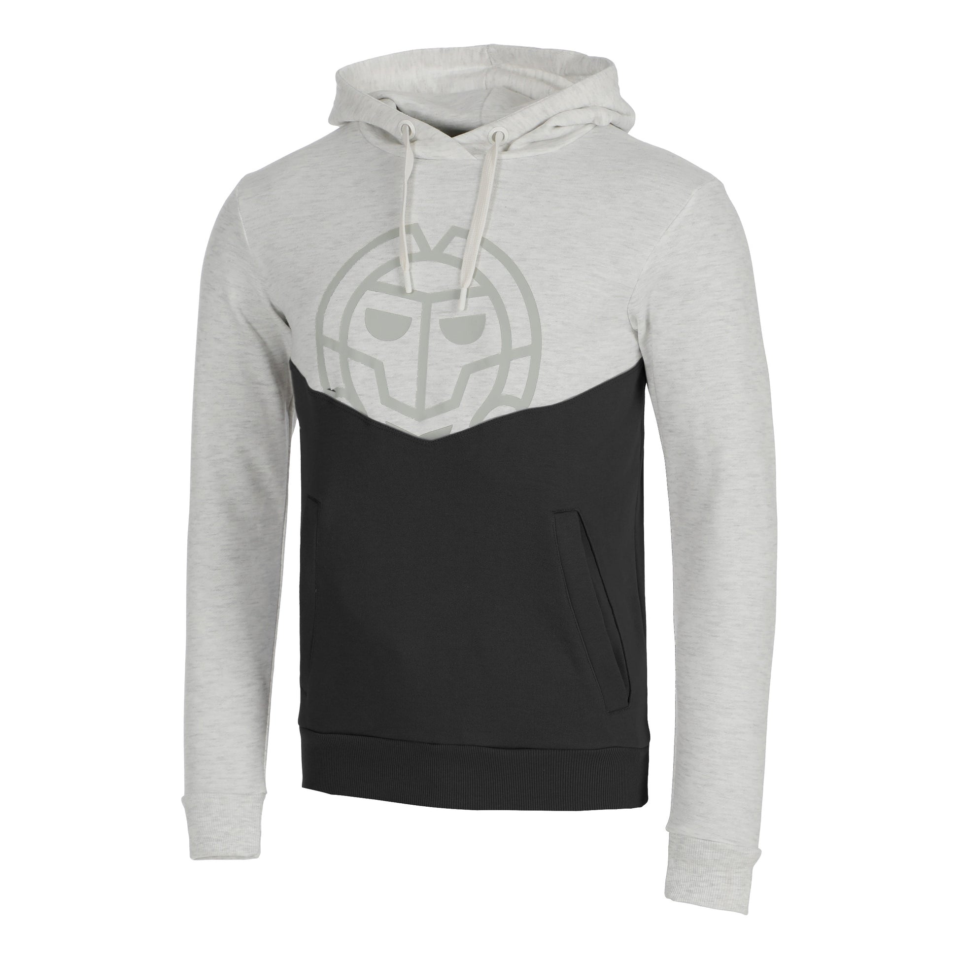 BIDI BADU Lunis Lifestyle Sweater Met Capuchon Heren-Lichtgrijs,Zwart