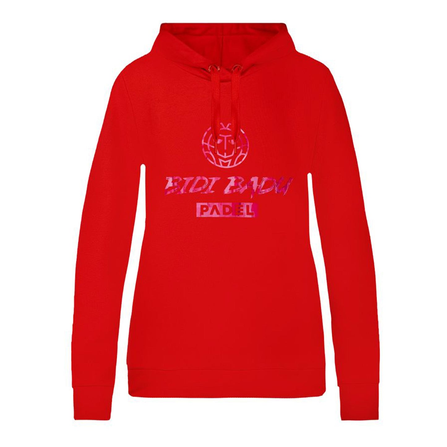 BIDI BADU Omono Lifestyle Sweater Met Capuchon Dames-Rood