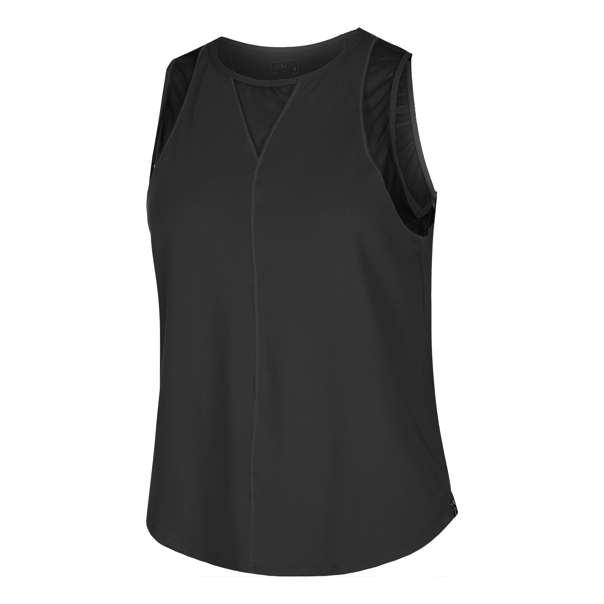 Lucky in Love Chill Out Tanktop Dames - zwart