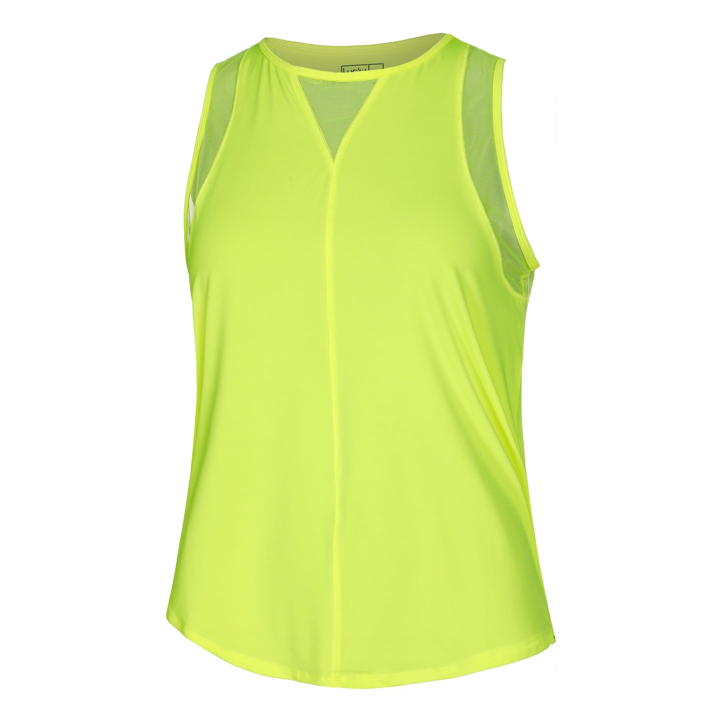 Lucky in Love Chill Out Tanktop Dames - neongeel