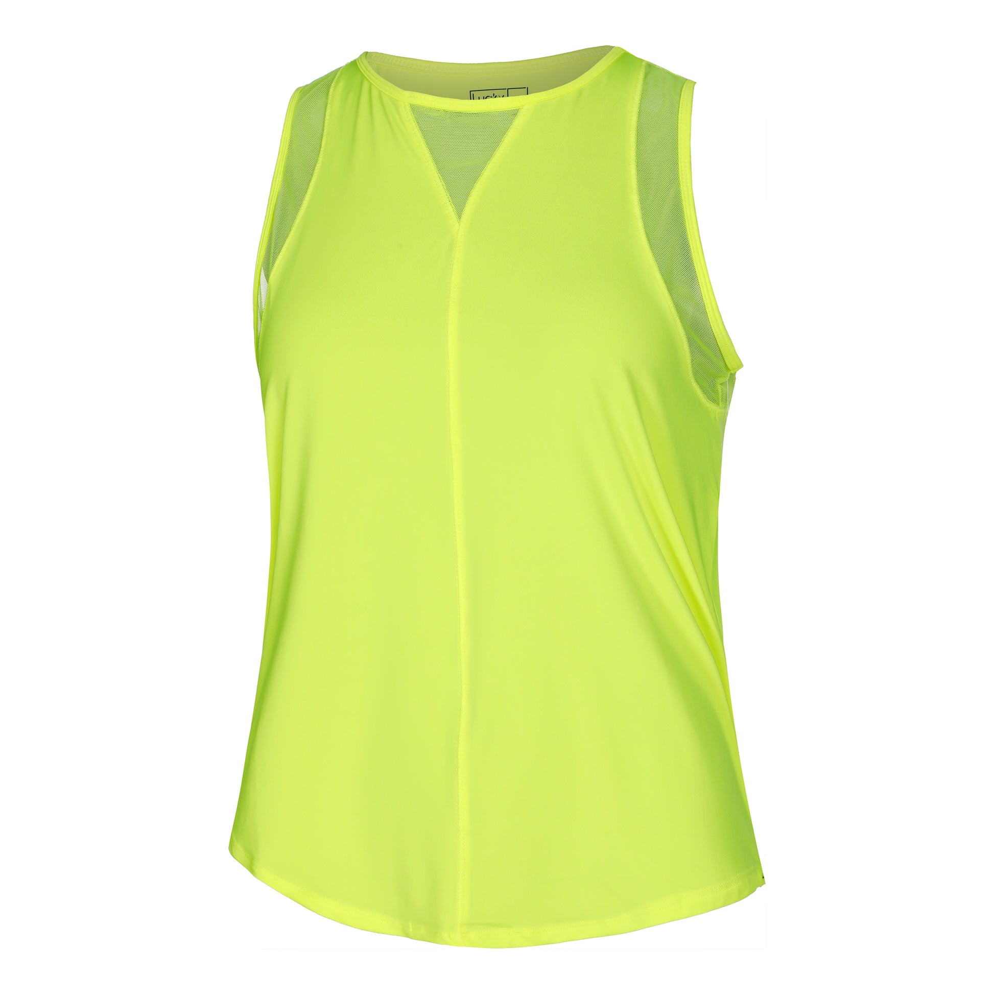 Lucky in Love Chill Out Tanktop Dames - neongeel