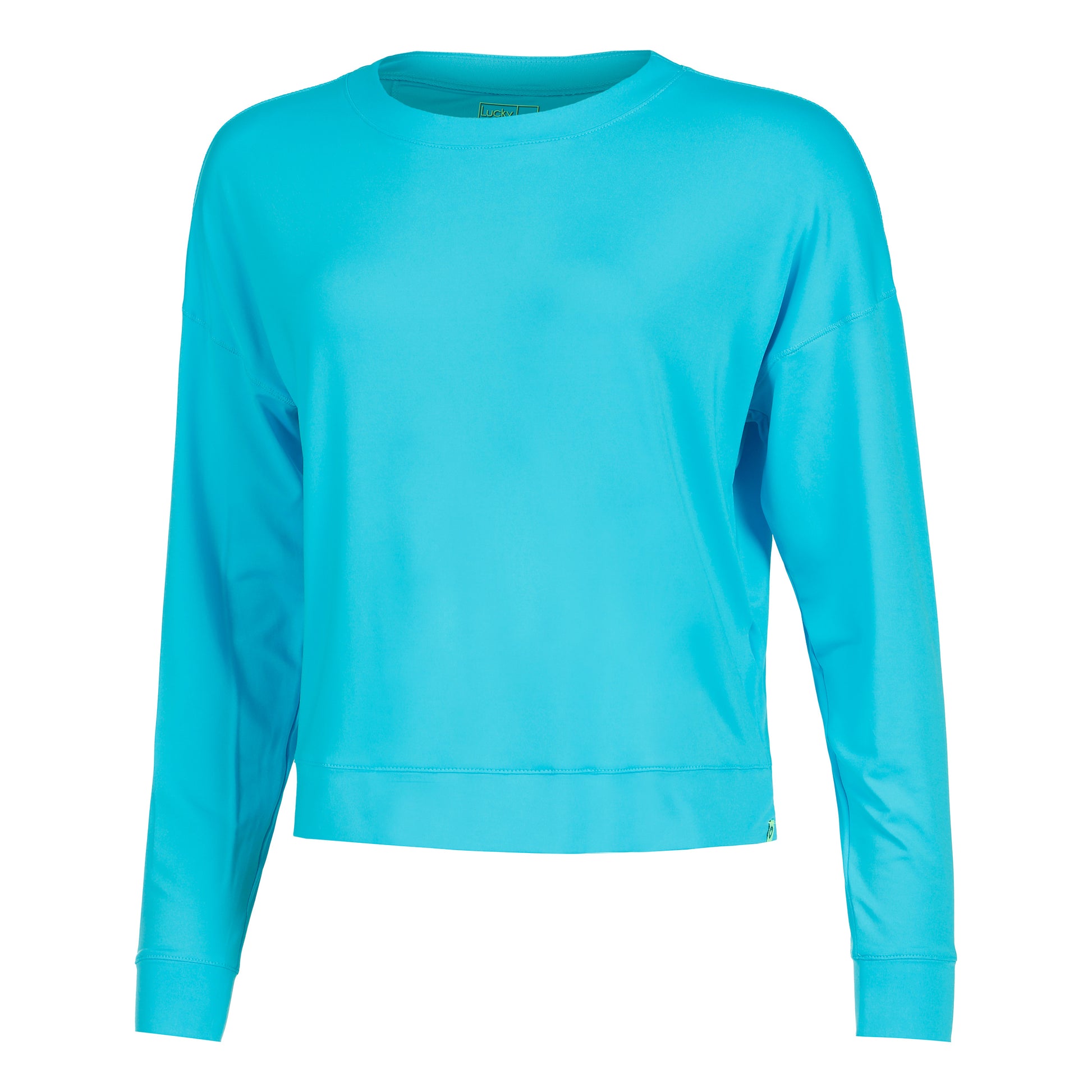Lucky in Love Hype Haut manches longues Femmes - turquoise
