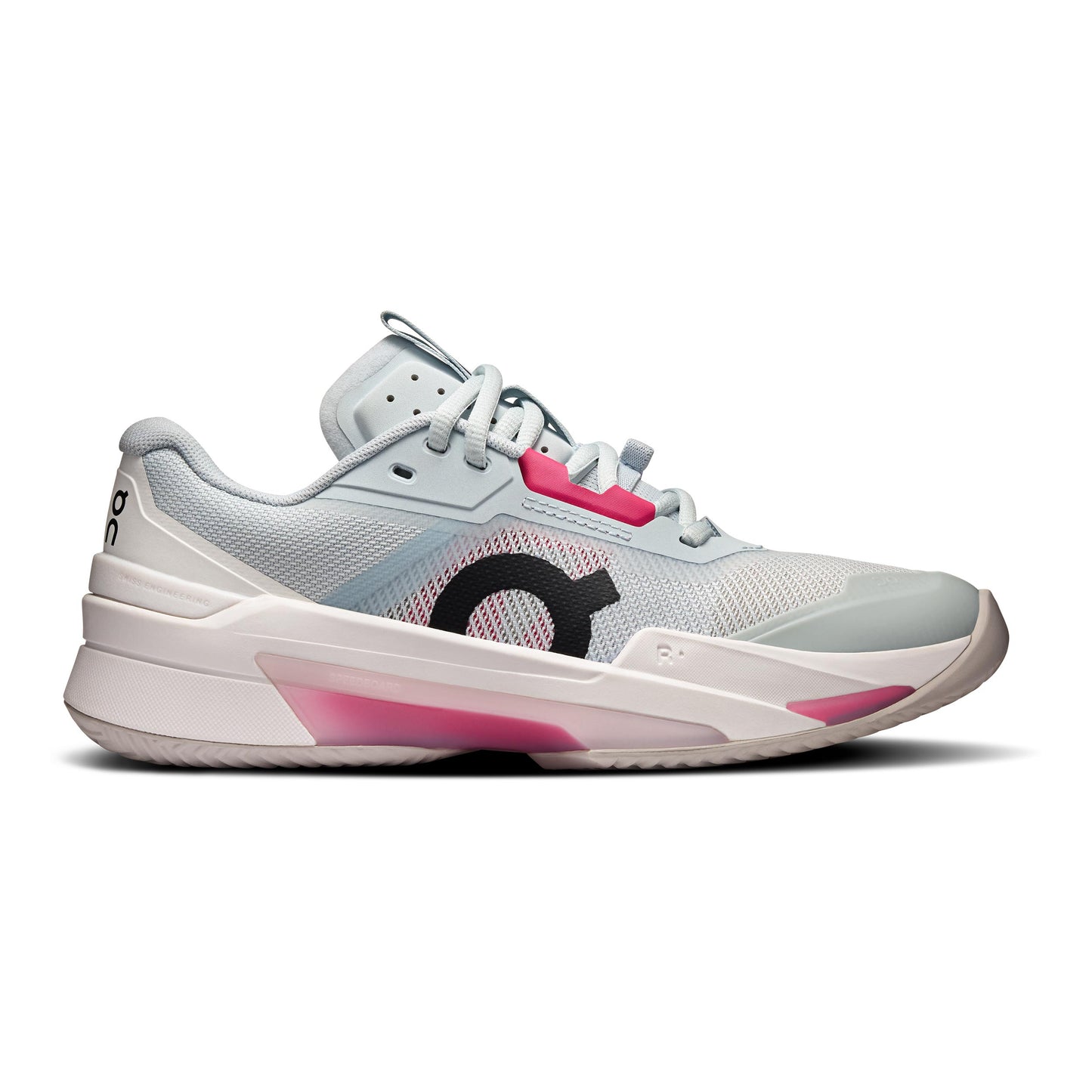 On THE ROGER Pro Fire Chaussure terre battue Femmes - bleu clair, rose